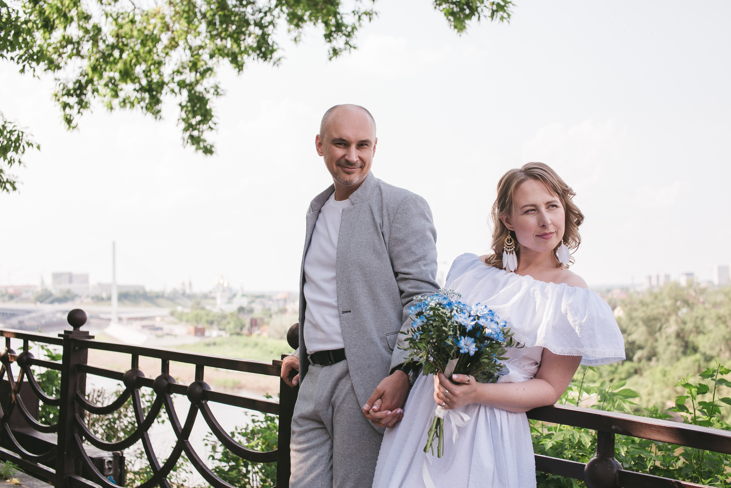 Свадебная прогулка с регистрацией. Семейный и художественный фотограф в Тюмени Юлия Логинова