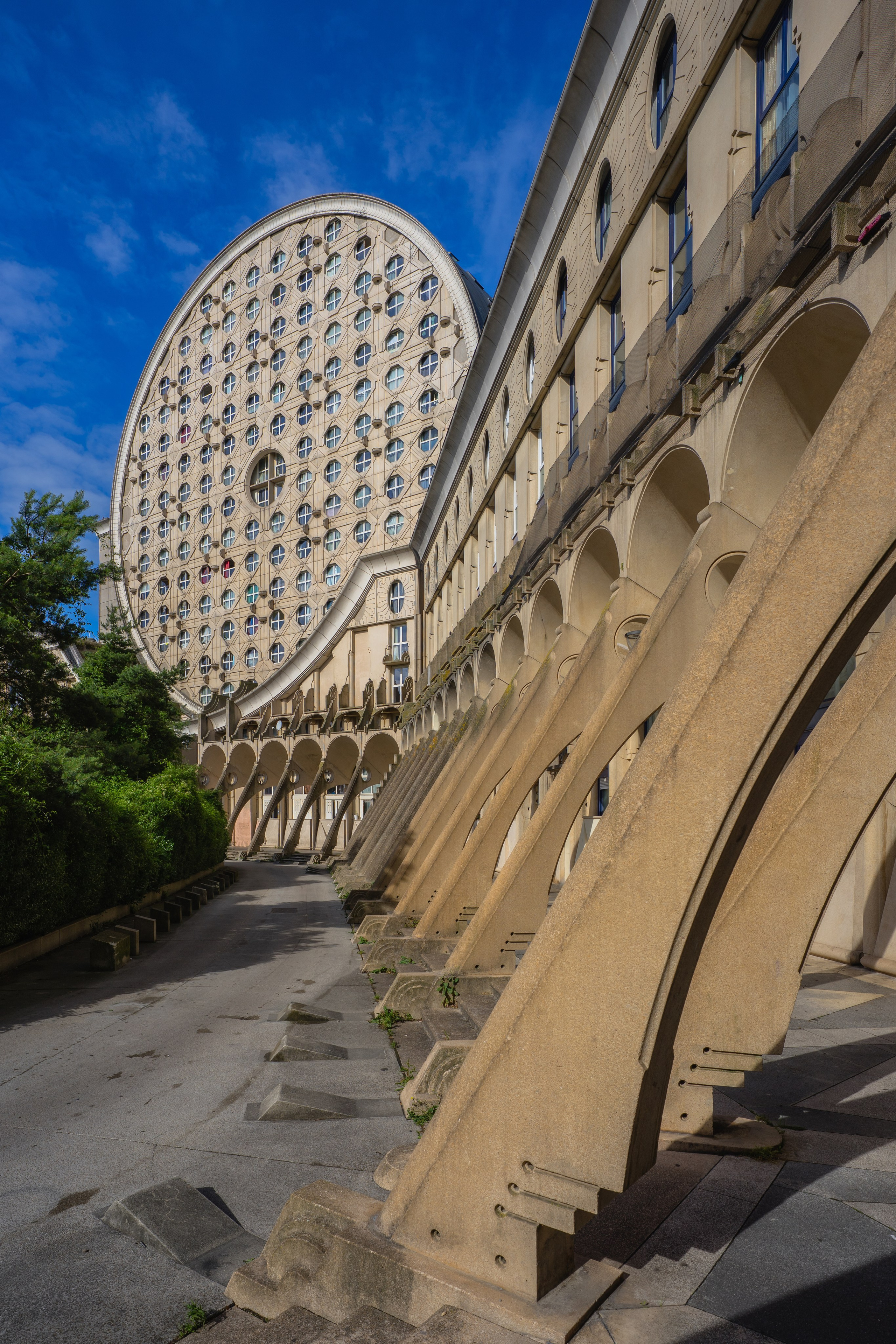 Les Arènes de Picasso | Paris, France. Архитектурный фотограф Кирилл Цыбенко. Работаю в Москве и по всей России
