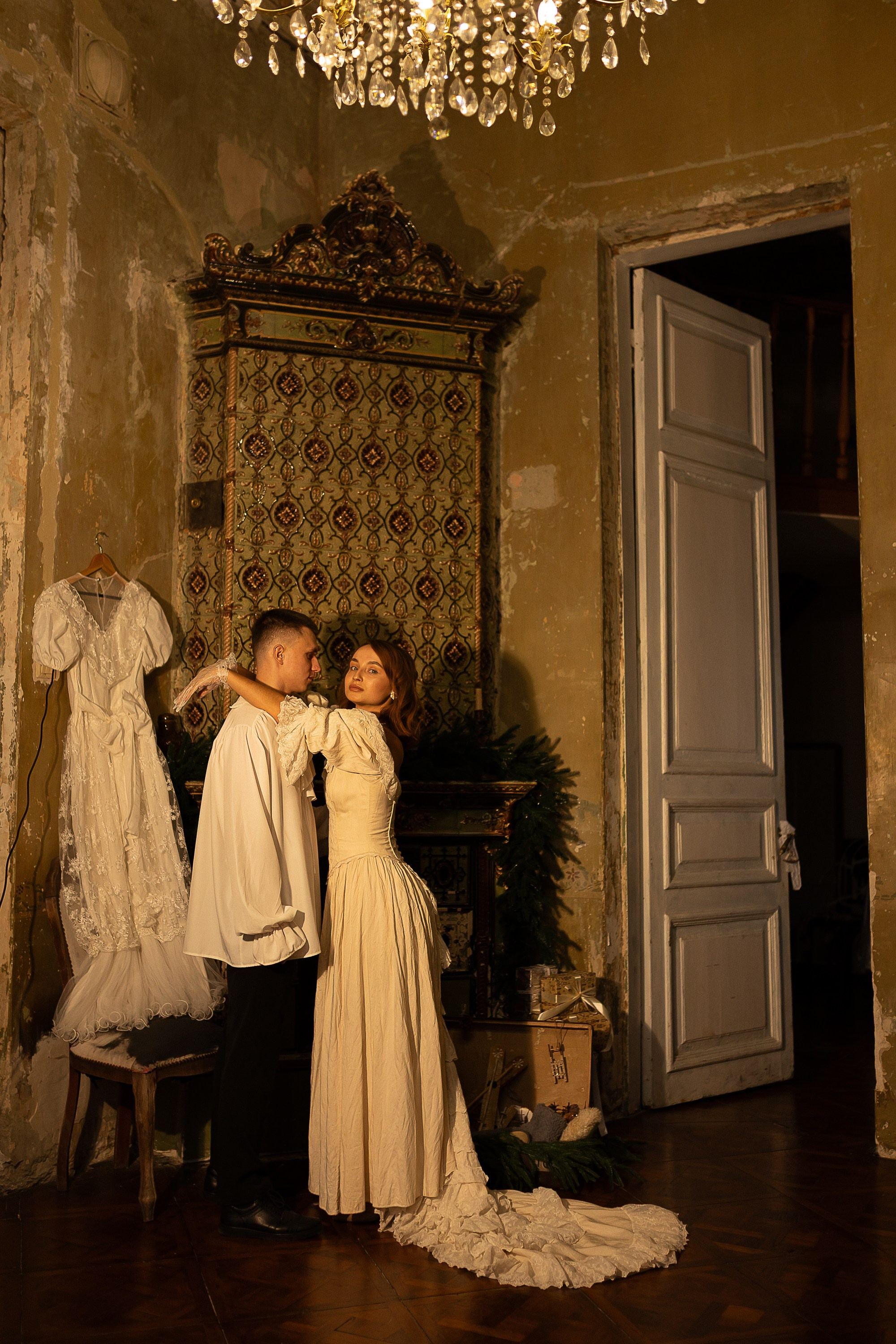 Свадебная фотосессия в фотостудии Птичка. Свадебный и семейный фотограф Виолетта Сидельникова. Краснодар, Россия, Беларусь, Европа