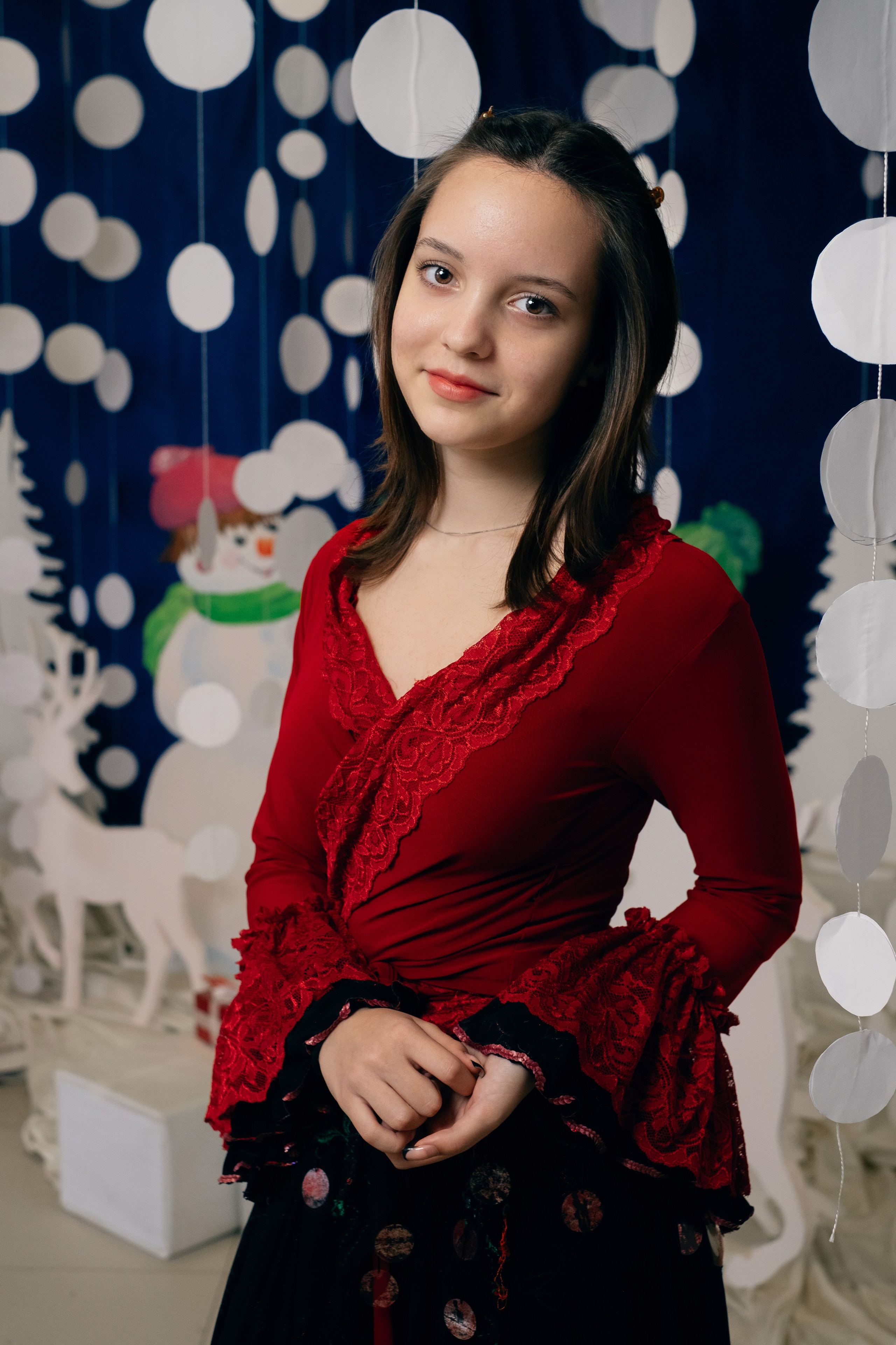 Новогодняя Фотосессия МАОУ СОШ№ 15 8 «Г». Свадебный и репортажной фотограф Денис Ожигин в Краснодаре и Краснодарском крае