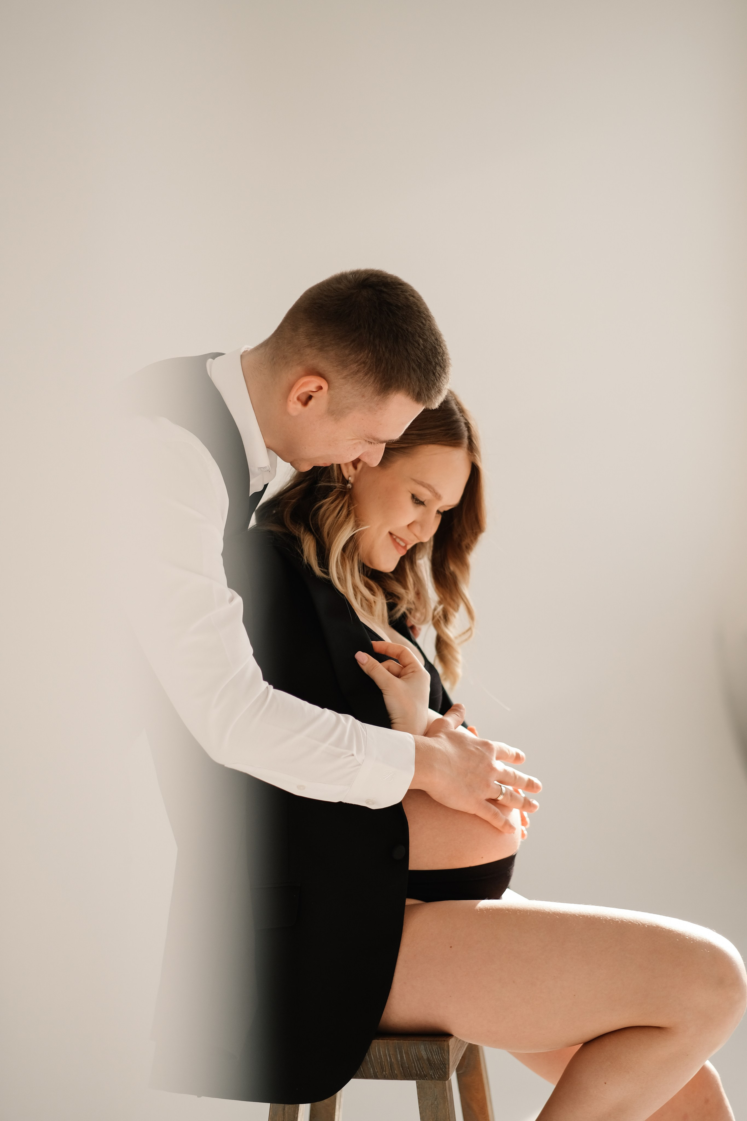 Леся и Дима. Фотограф беременности и Newborn в Екатеринбурге Марина Добровольская