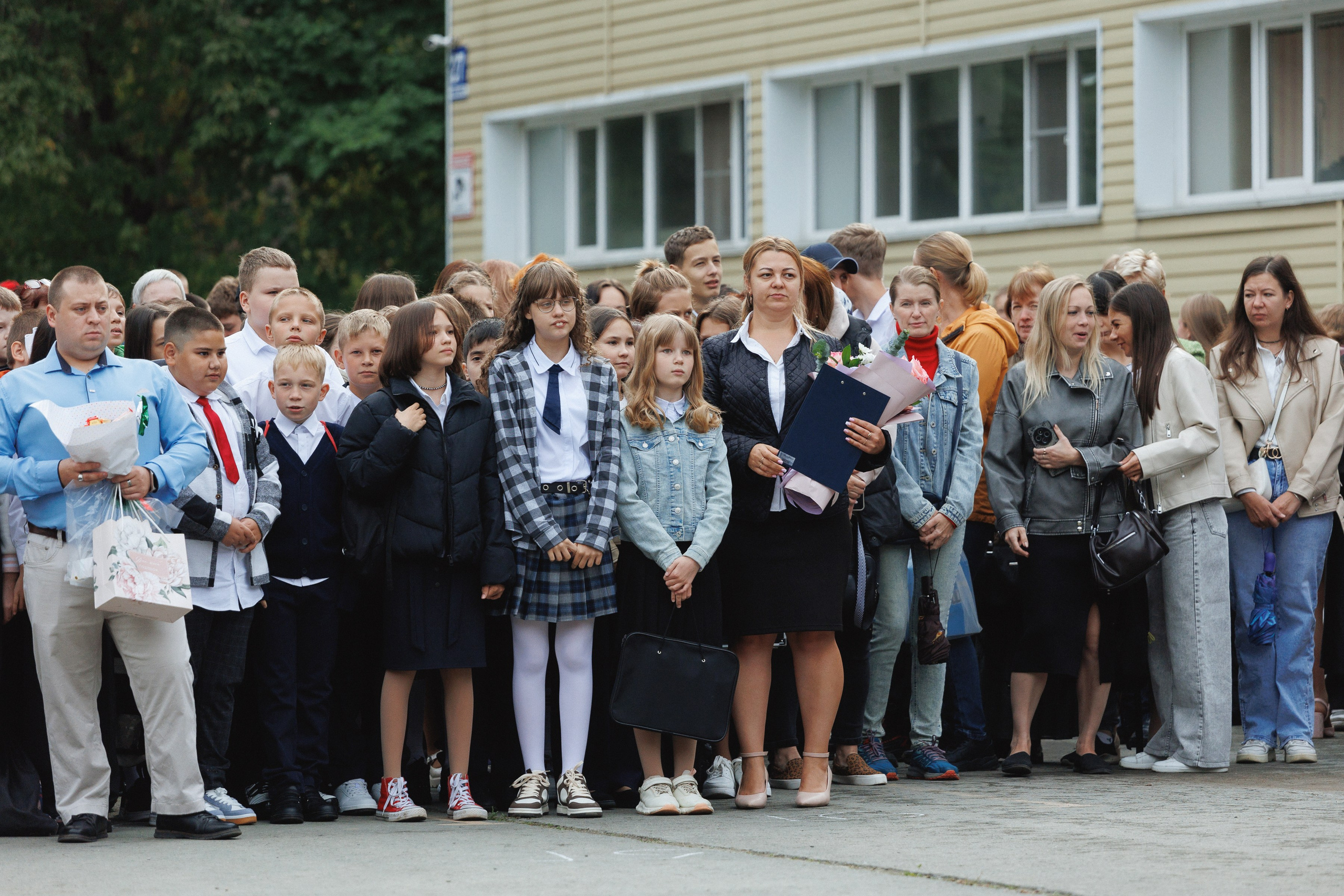 1 сентября лицей № 28. Фотомастерская Воробьевых