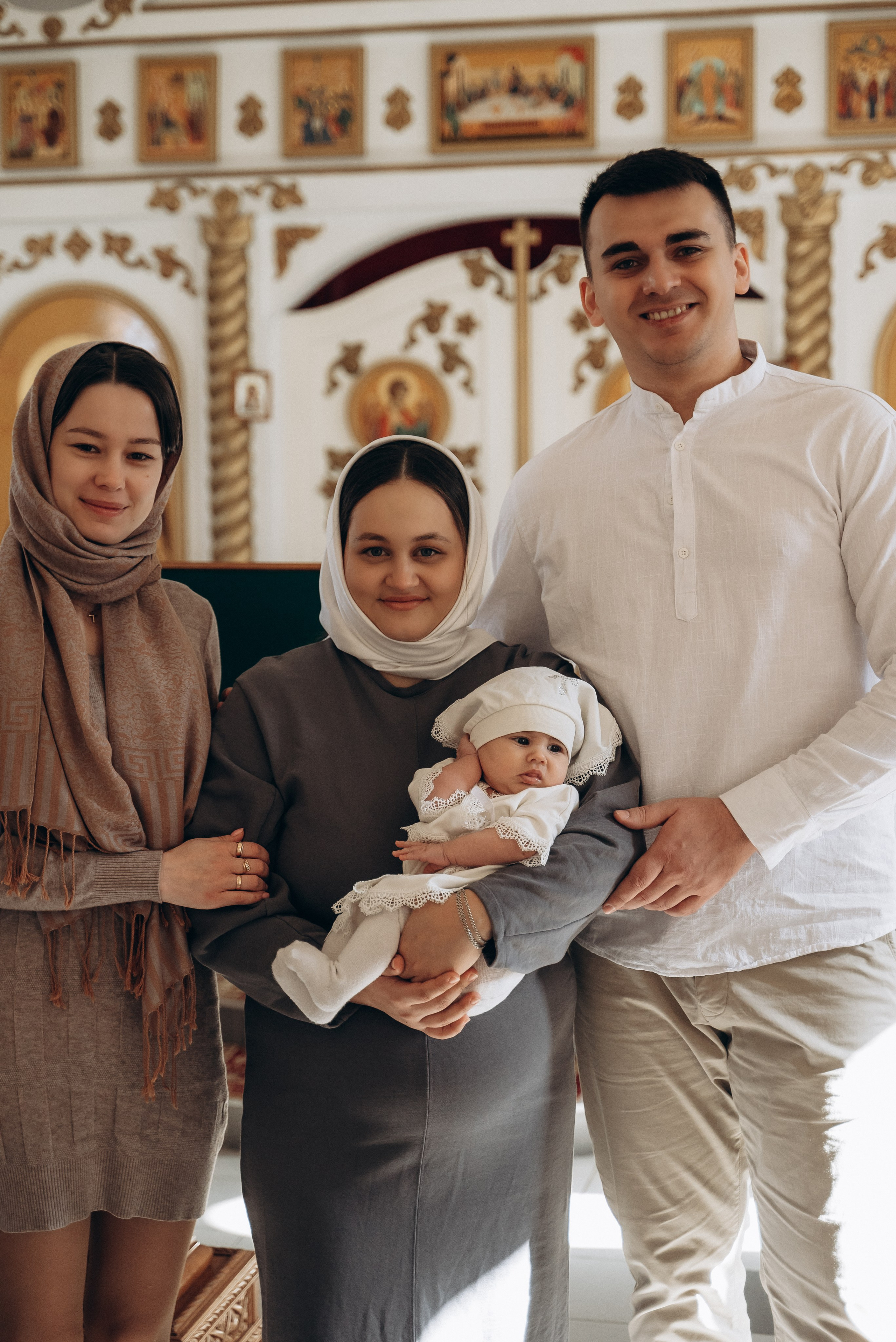 Крещение Радмилы. Семейный фотограф в Минске Дарья Дреко