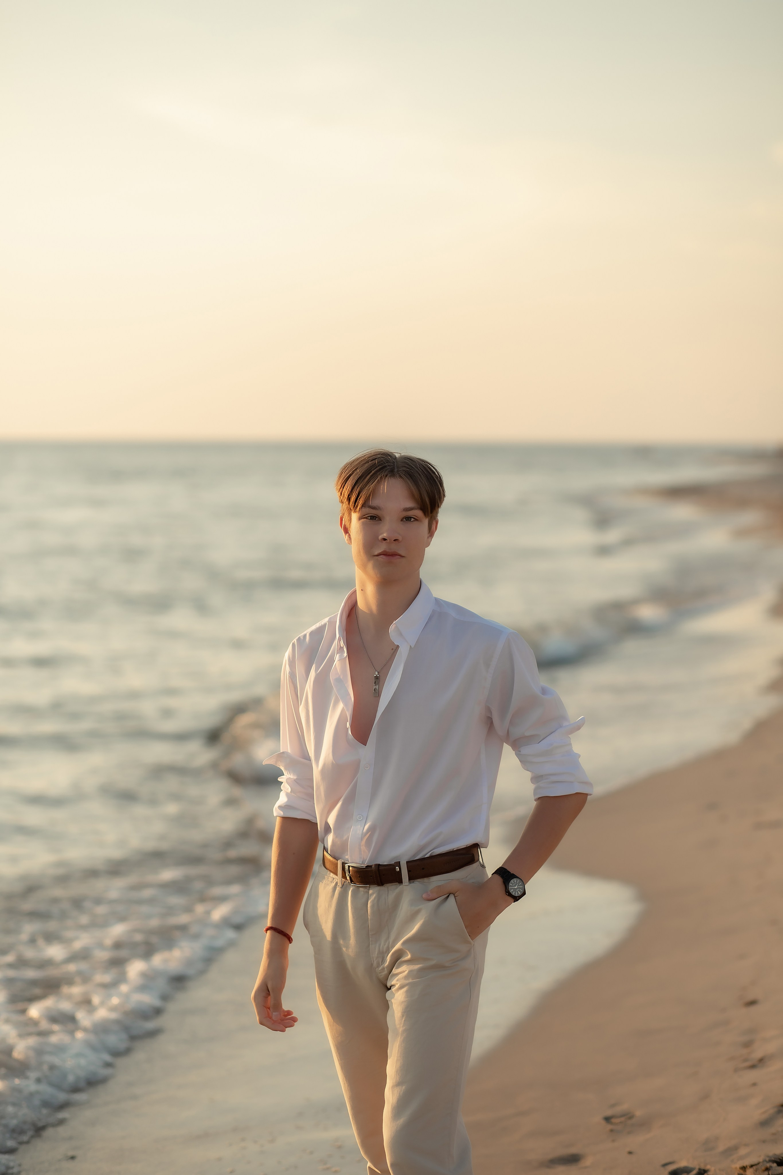 Екатерина и Антон. На закате. Фотограф в Калининграде Решетникова Алина