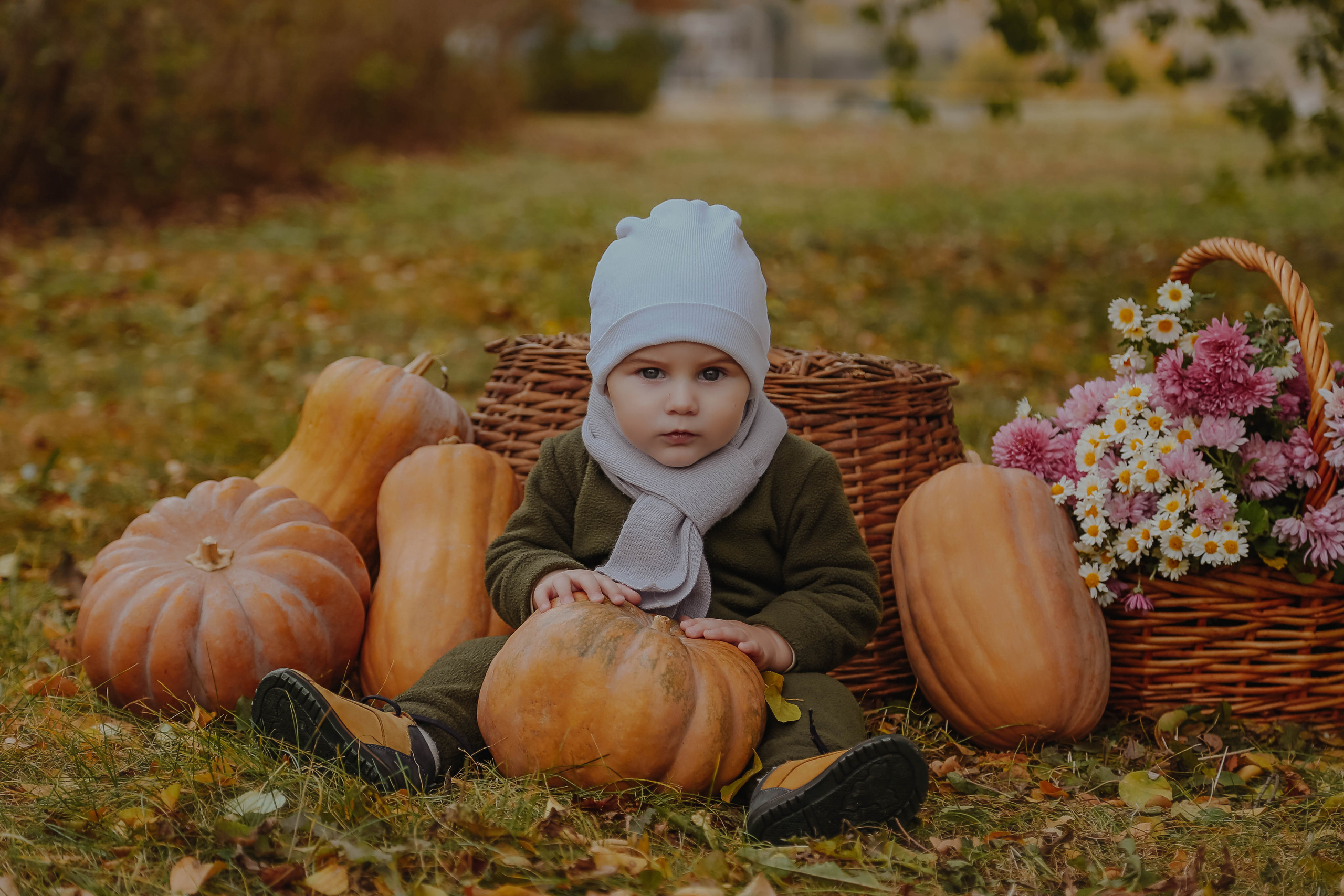 Фотопроект с тыквами. Семейный и детский фотограф в Симферополе и Севастополе