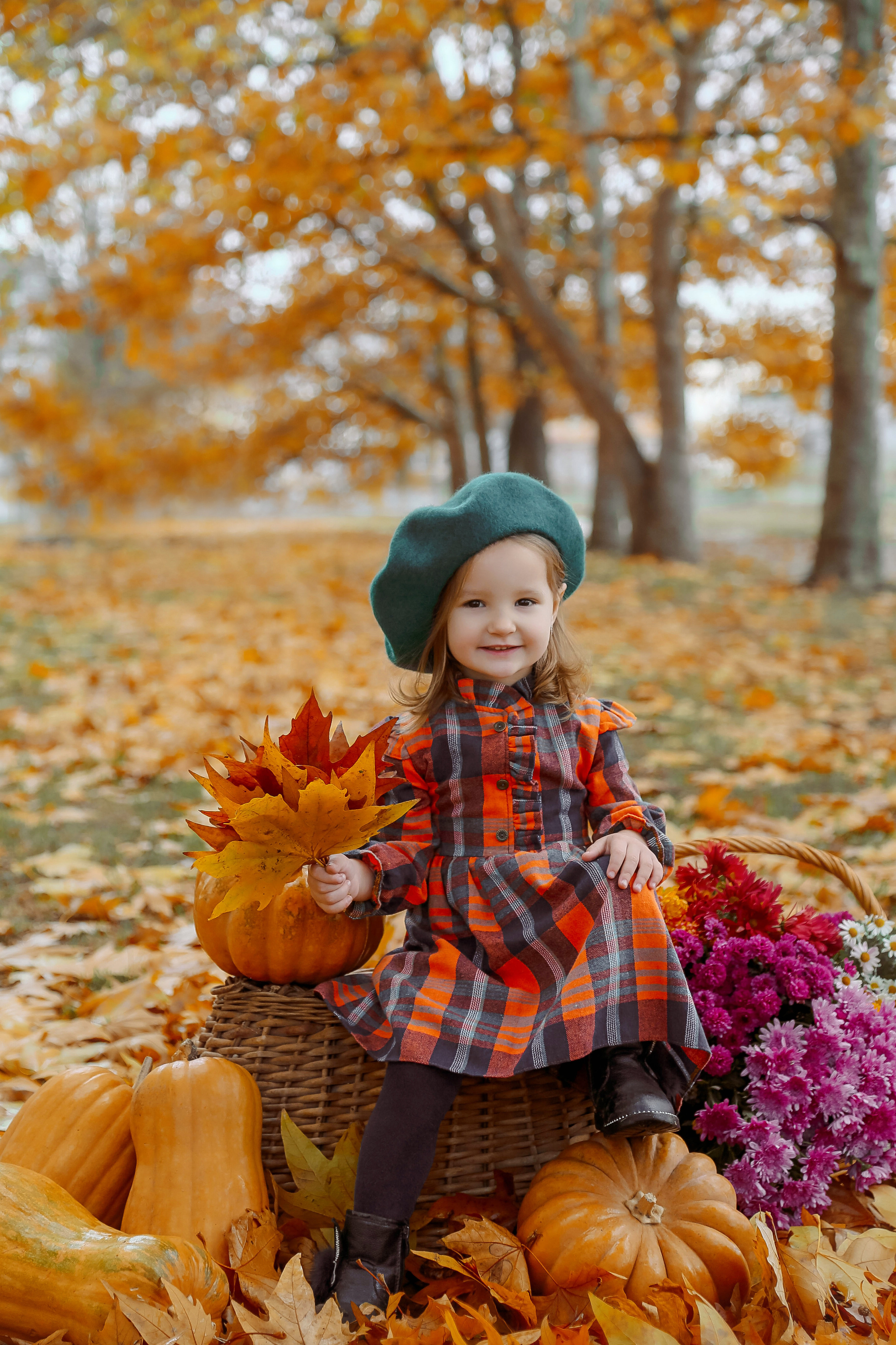 Фотопроект с тыквами. Семейный и детский фотограф в Симферополе и Севастополе