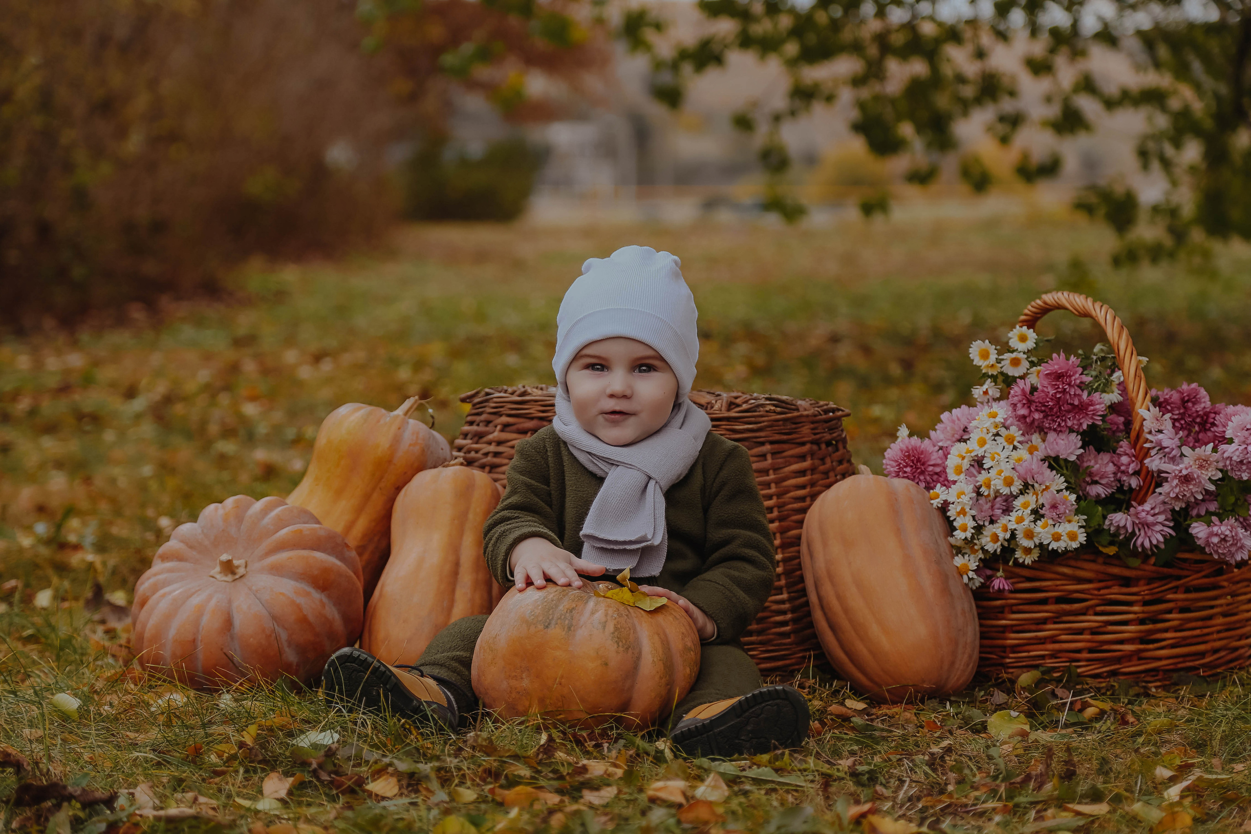 Фотопроект с тыквами. Семейный и детский фотограф в Симферополе и Севастополе