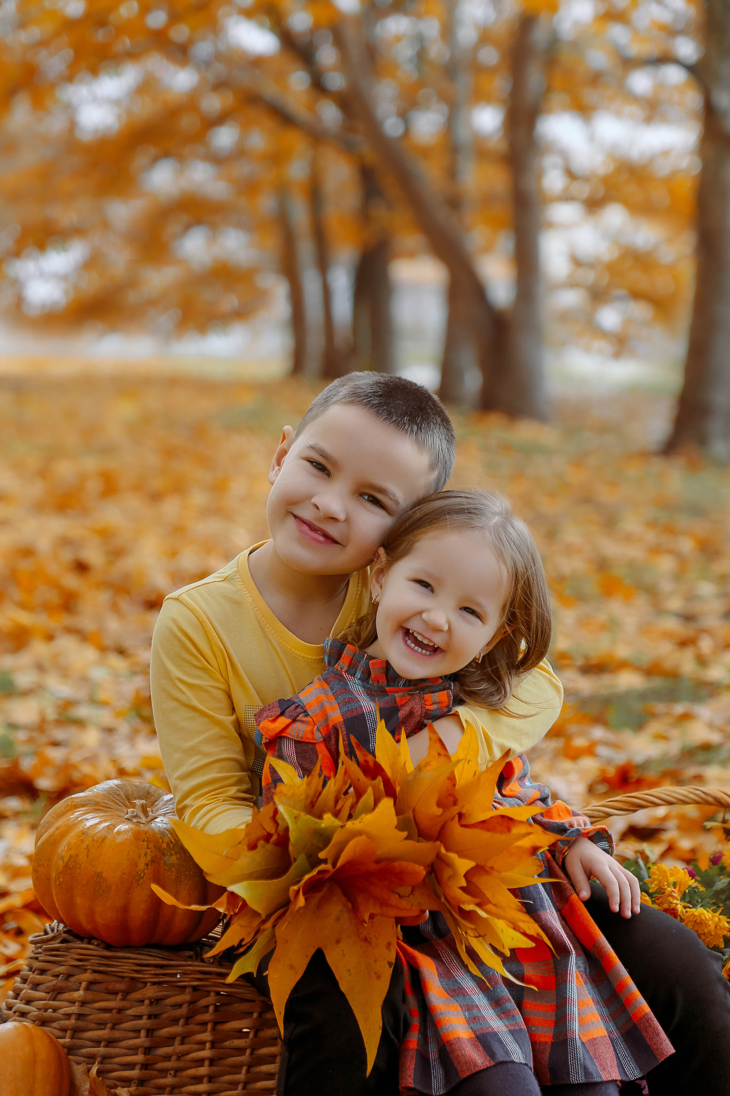 Фотопроект с тыквами. Семейный и детский фотограф в Симферополе и Севастополе