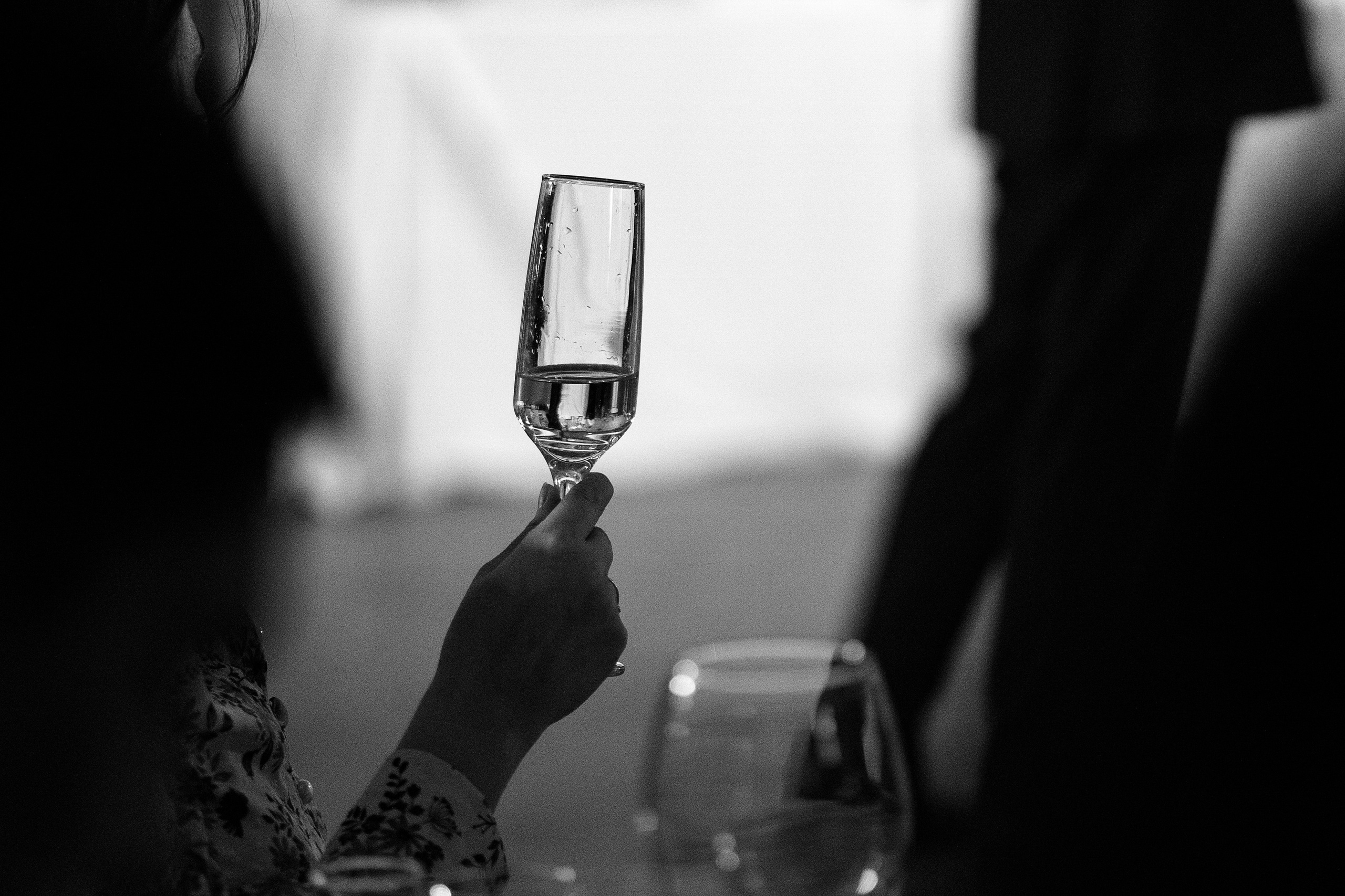 И в конце вечера мы выпьем шампанское за наш день