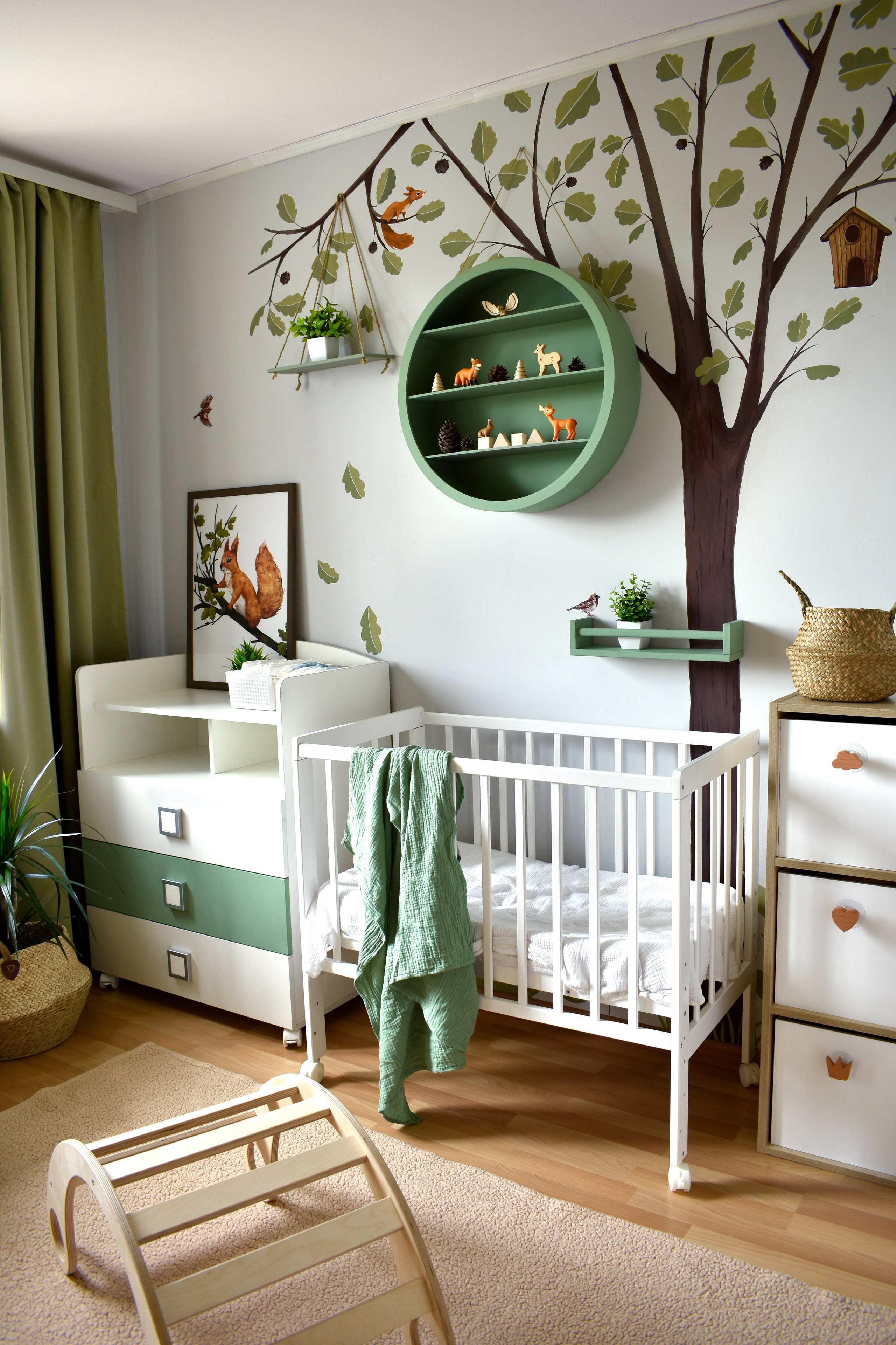 Настенная живопись. Роспись стен и декор в детских комнатах Москва и Подмосковье