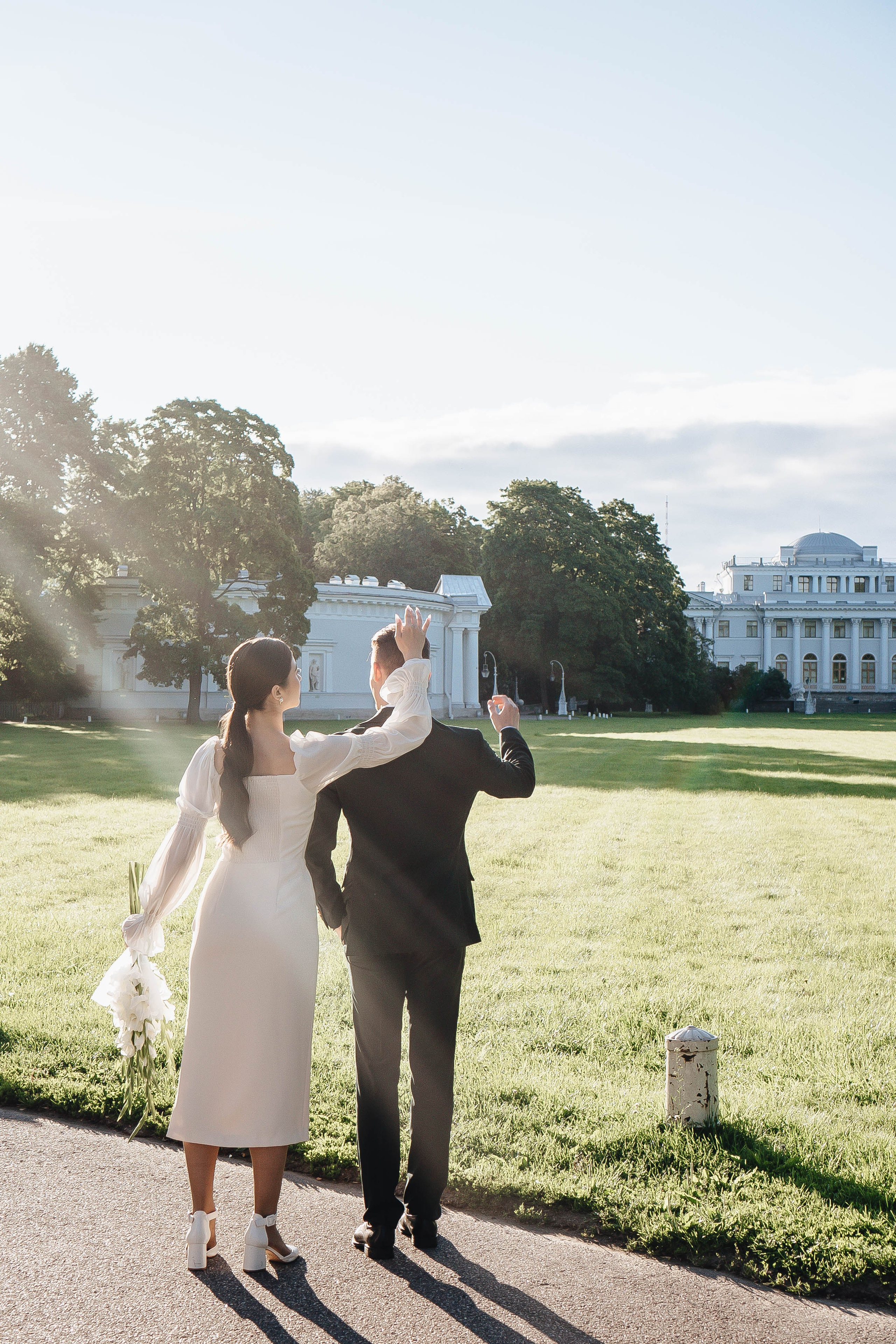 СВАДЕБНАЯ СЬЕМКА НА РАССВЕТЕ НА ЕЛАГИНОМ ОСТОРОВЕ. Профессиональный фотограф, Санкт-Петербург — Виктория Богомолова