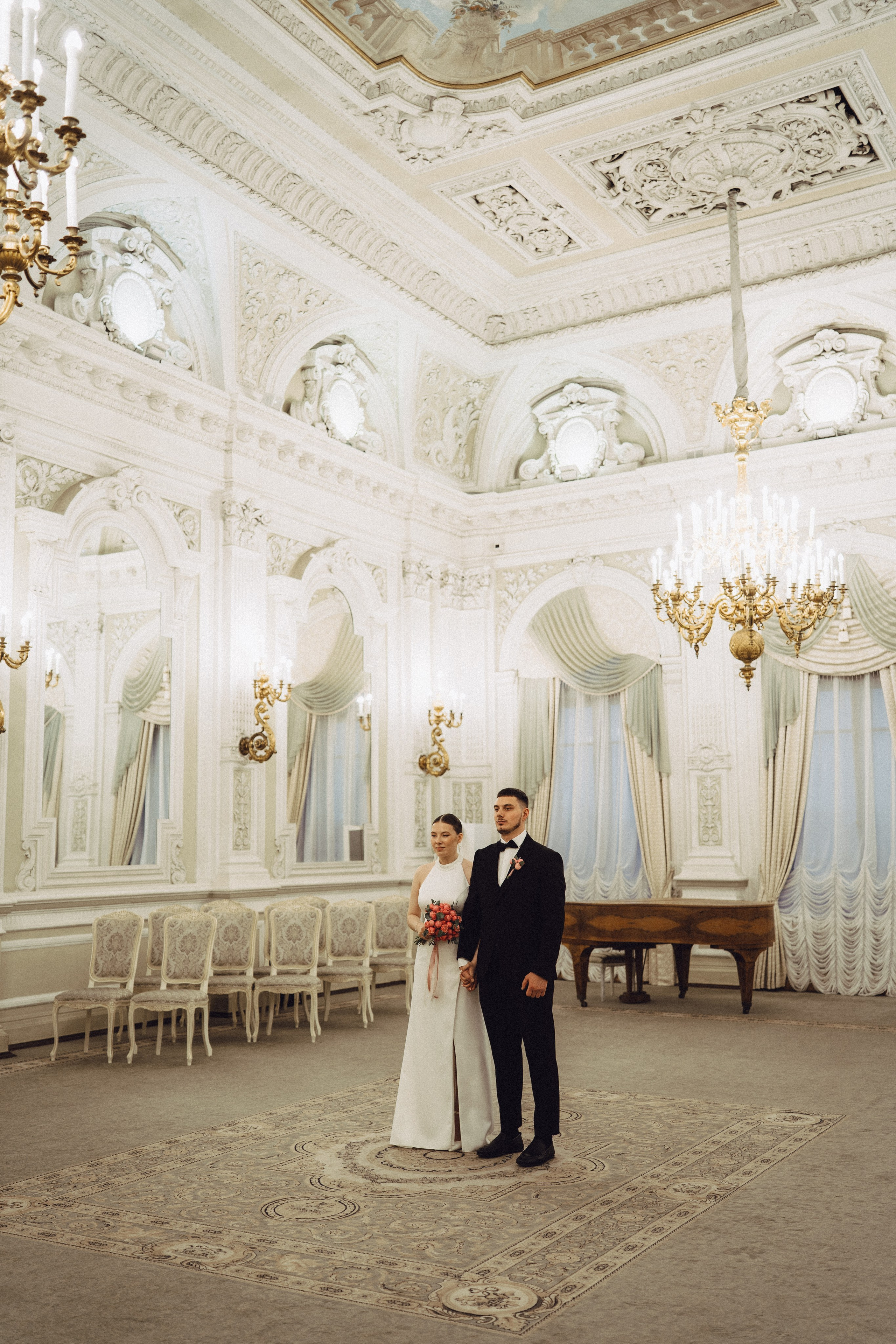 СВАДЕБНАЯ СЬЕМКА В ПЕВОМ ДВОРЦЕ БРАКОСОЧЕТАНИЯ. Профессиональный фотограф, Санкт-Петербург — Виктория Богомолова