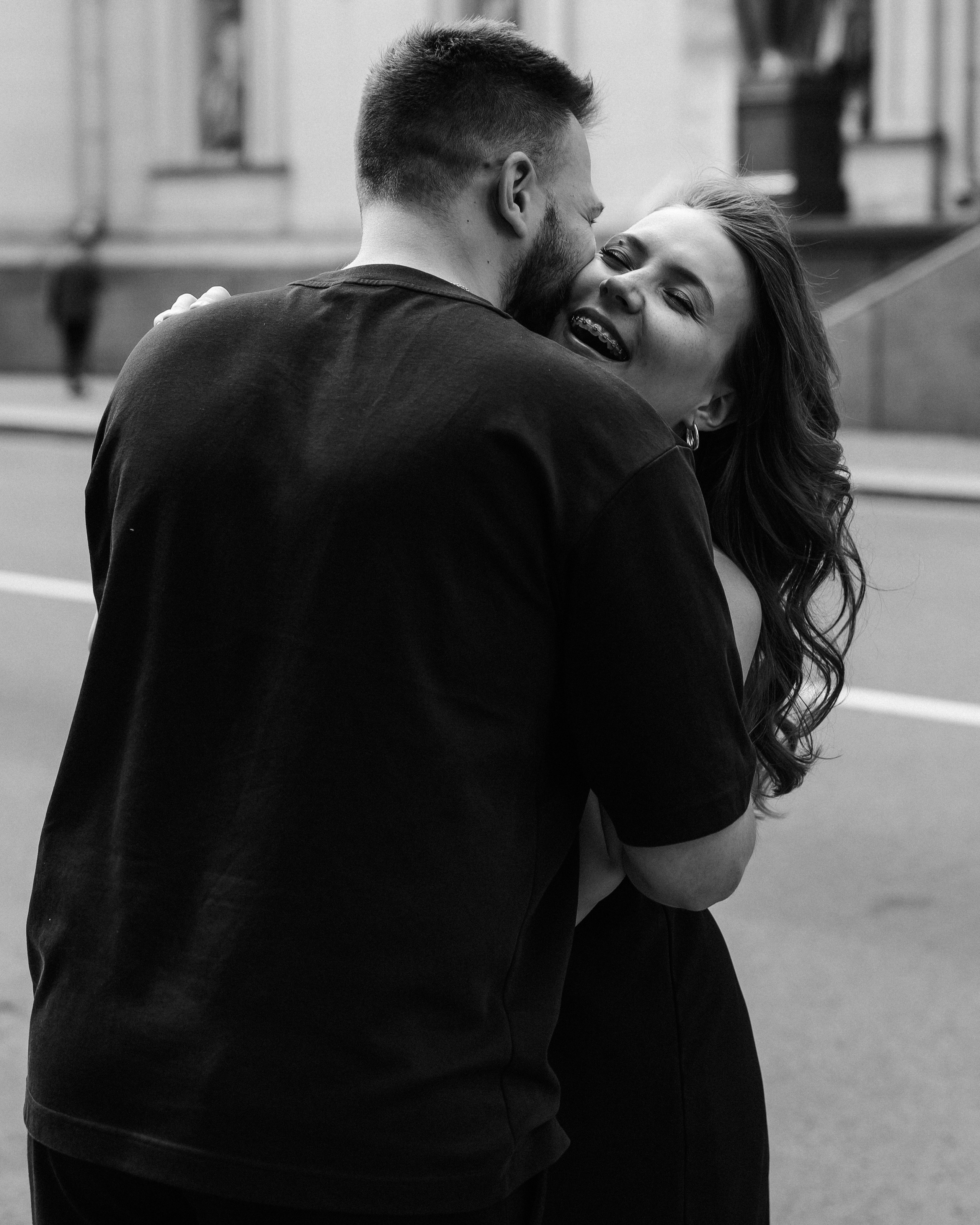 Аделя и Александр у зимней канавки ♥. Фотограф Санкт-Петербург. Аврамова Анастасия