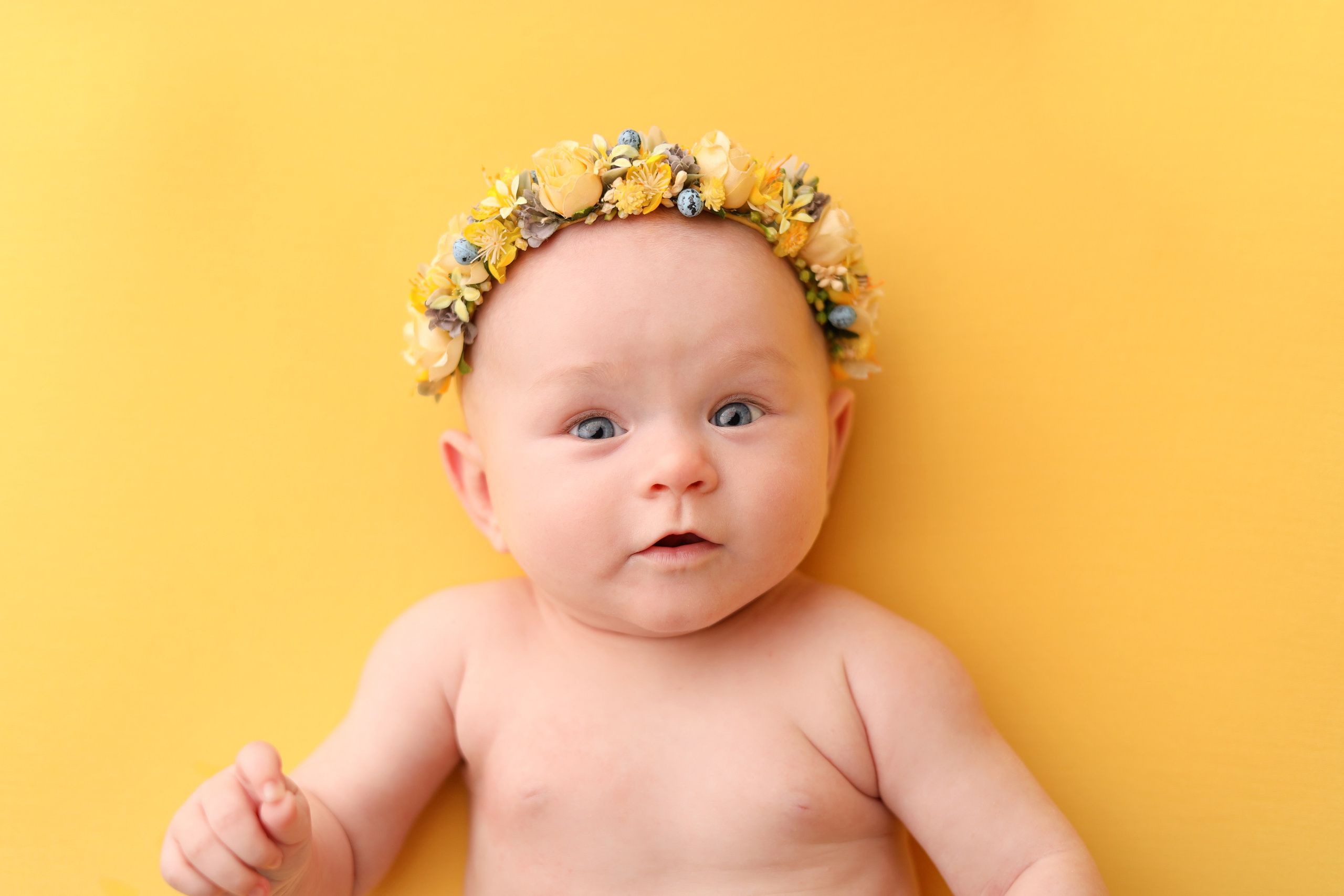 Арине 4 месяца. Фотограф новорожденных Москва. Ньюборн фотограф Москва