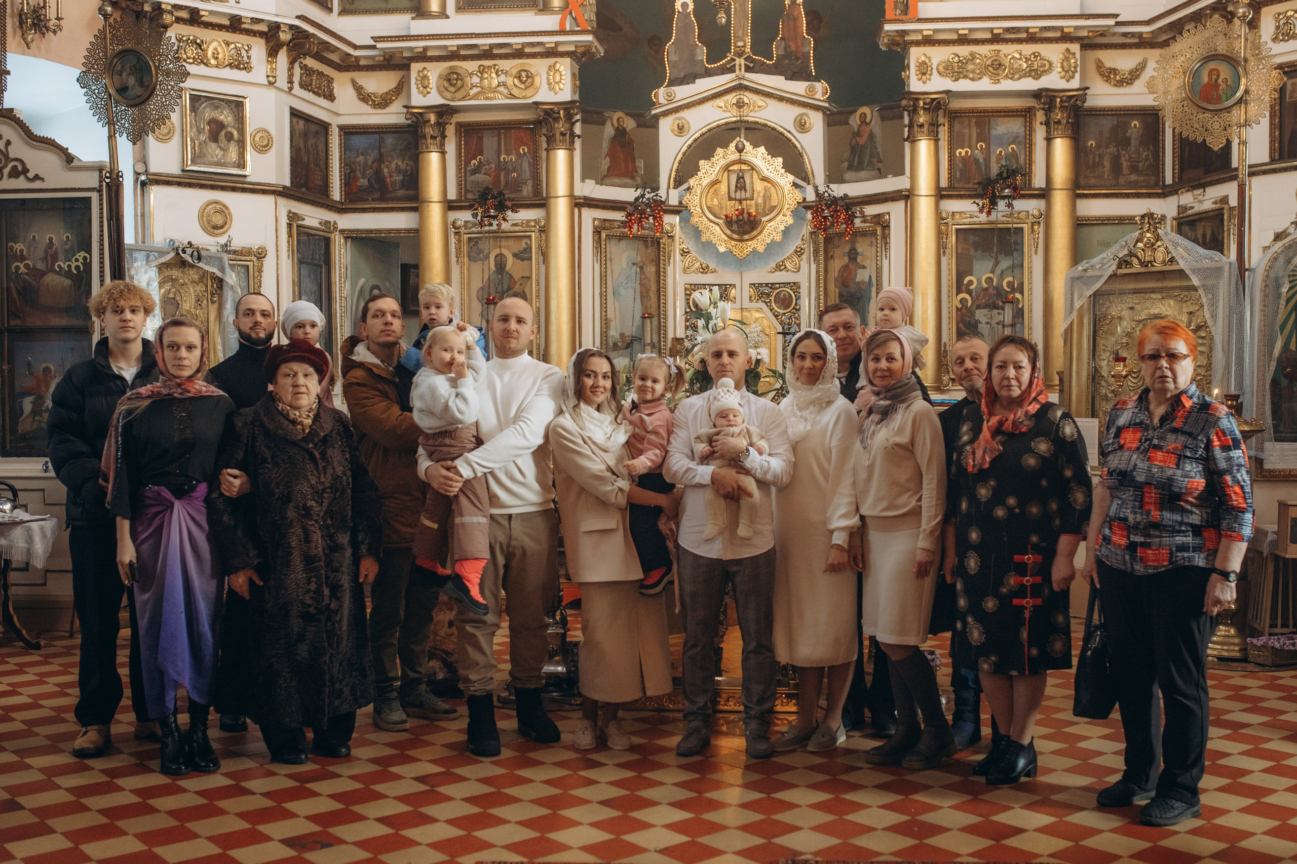 Крещение Михаил. Семейный и домашний фотограф в Москве и МО Королева Валерия