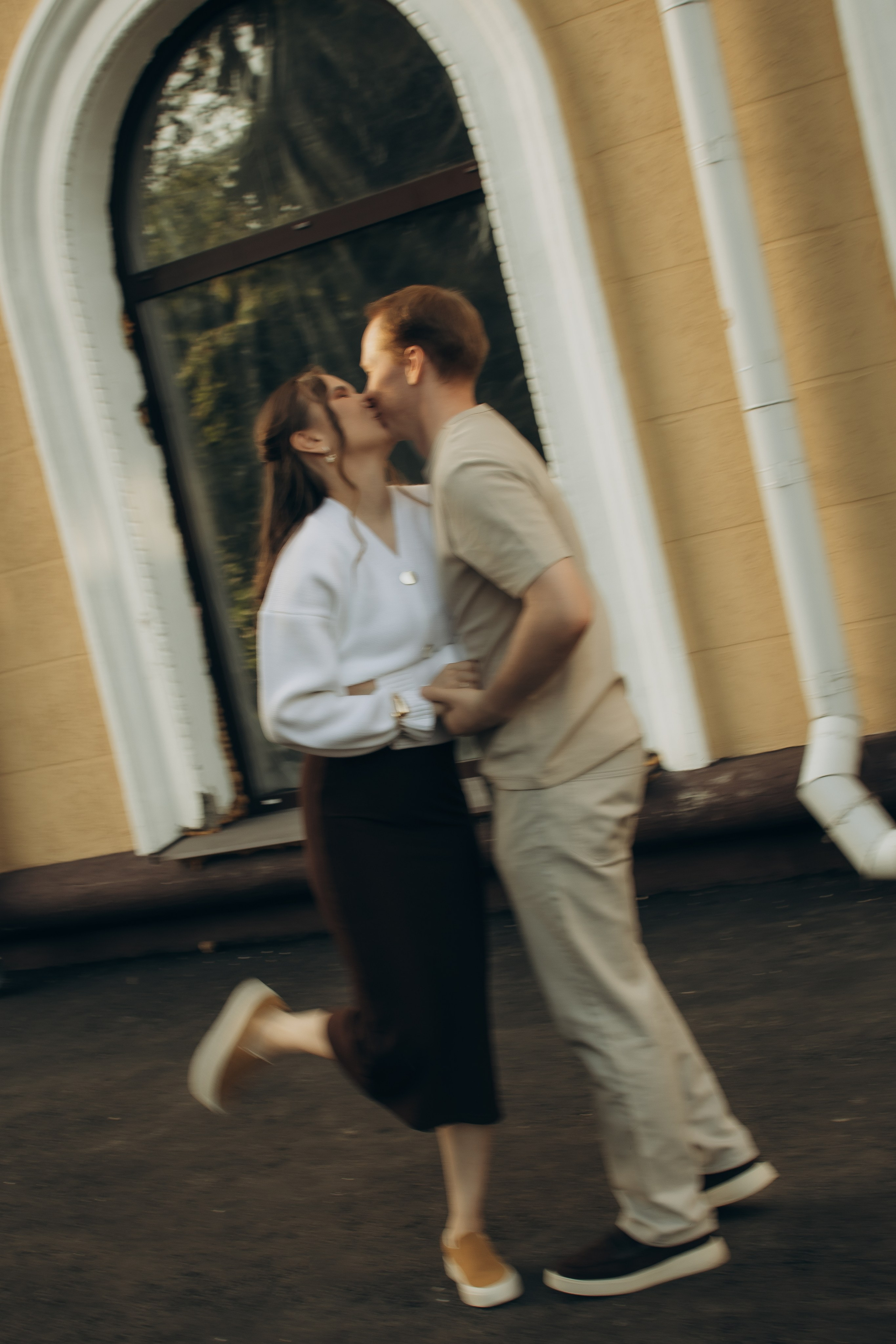 Света и Арсений. Прогулка по вечернему городу. Евгения Черных I Фотограф Пенза