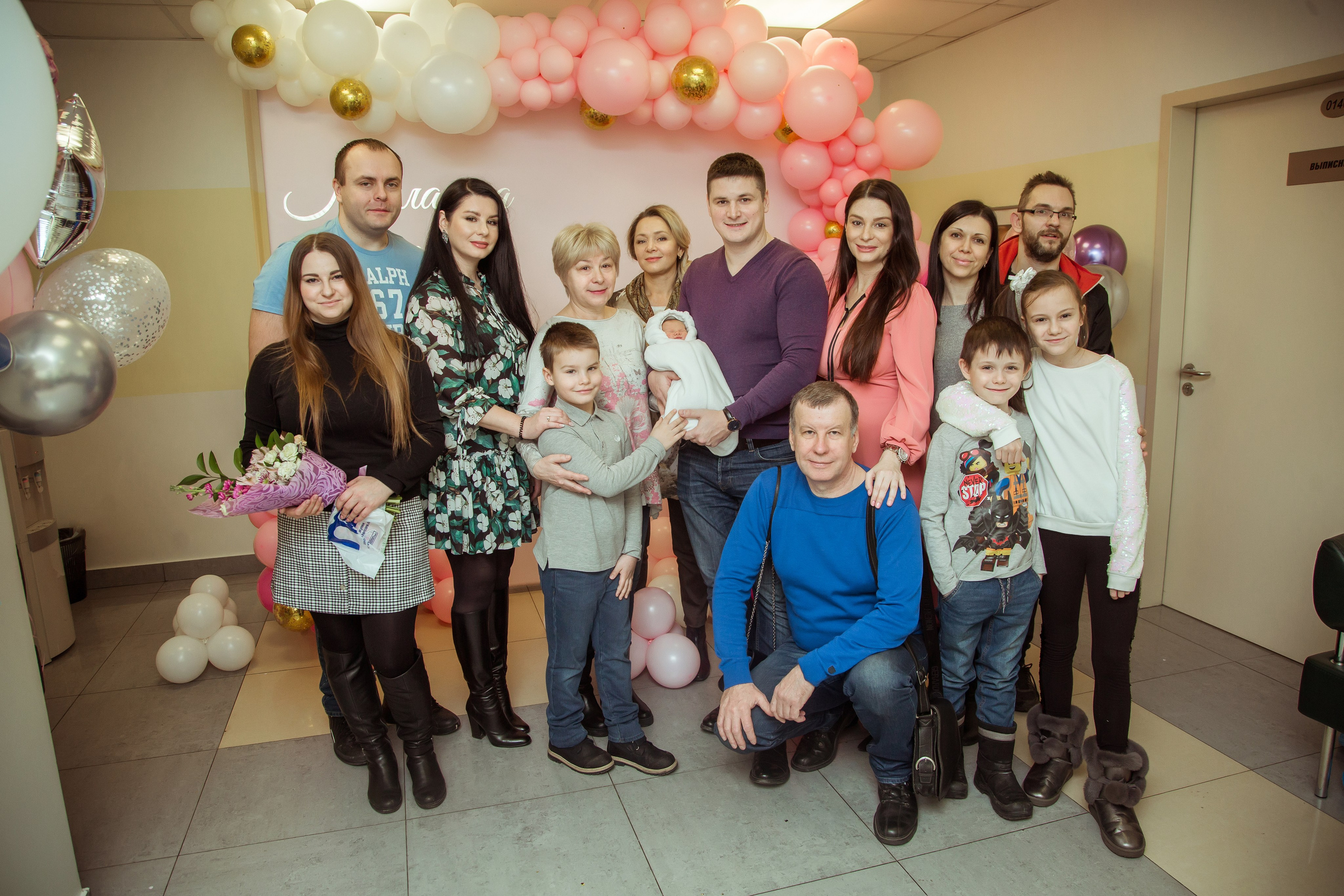 Выписка Милаши. Фотограф на Крещение, семейный фотограф в Москве