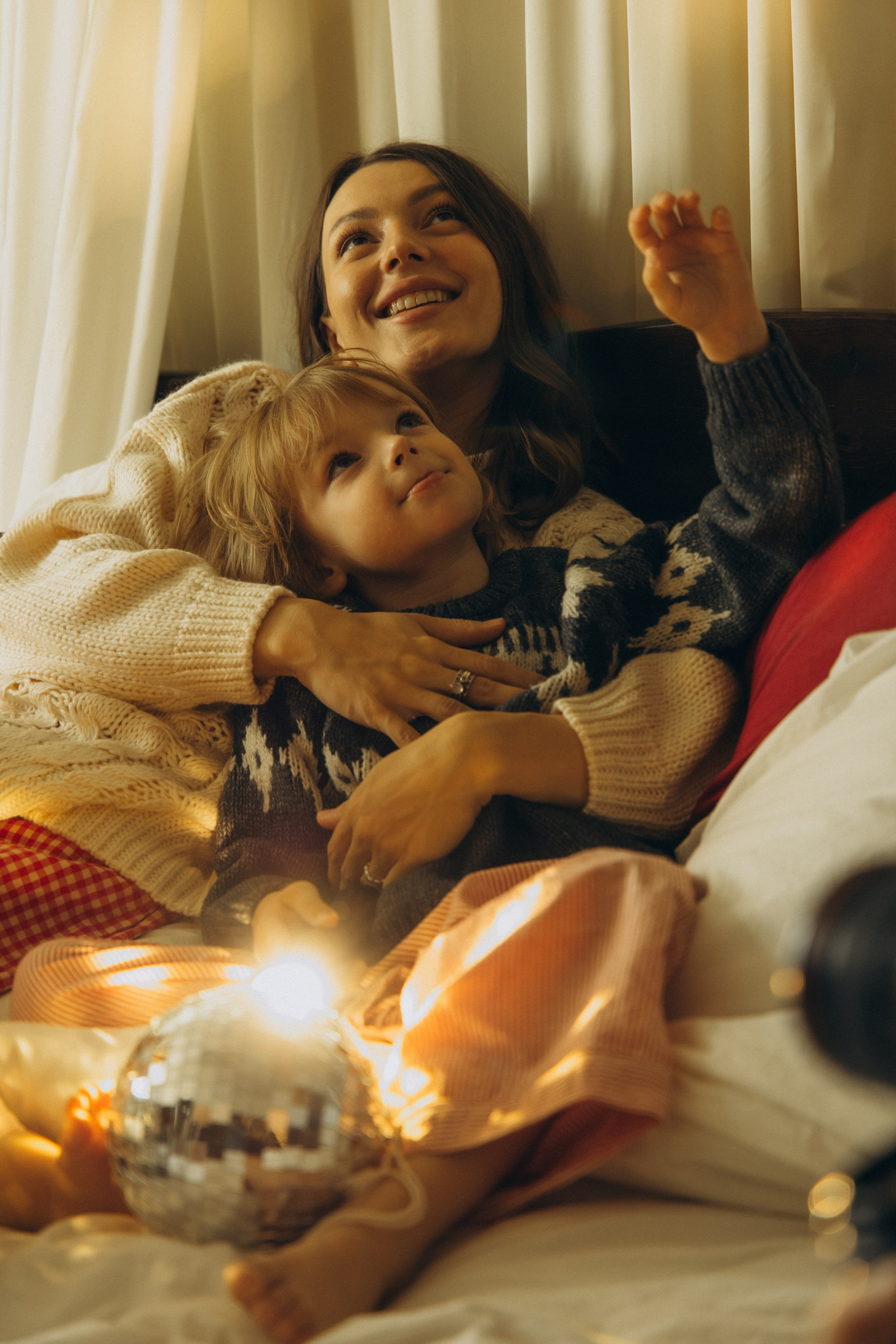 Теплая новогодняя история. Семейный фотограф в Москве Лоншакова Кристина