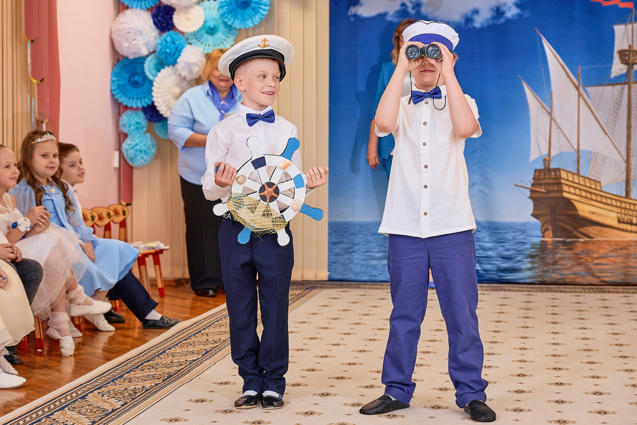 Фотосъёмка выпускного утренника в детском саду. Выпускные альбомы в Москве фотограф Алина Пащук