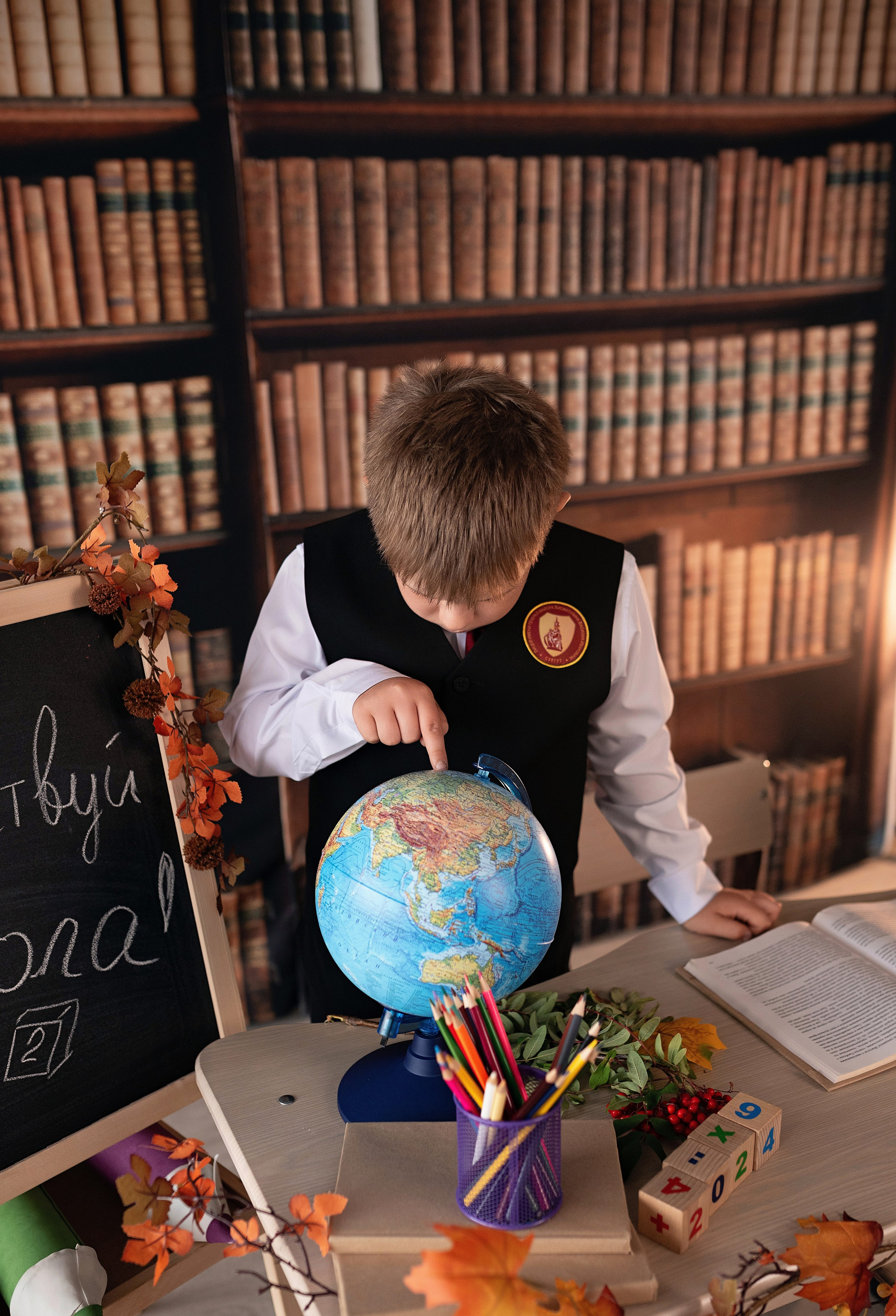 Фотографирую школьников в Сургуте и Нефтеюганске.