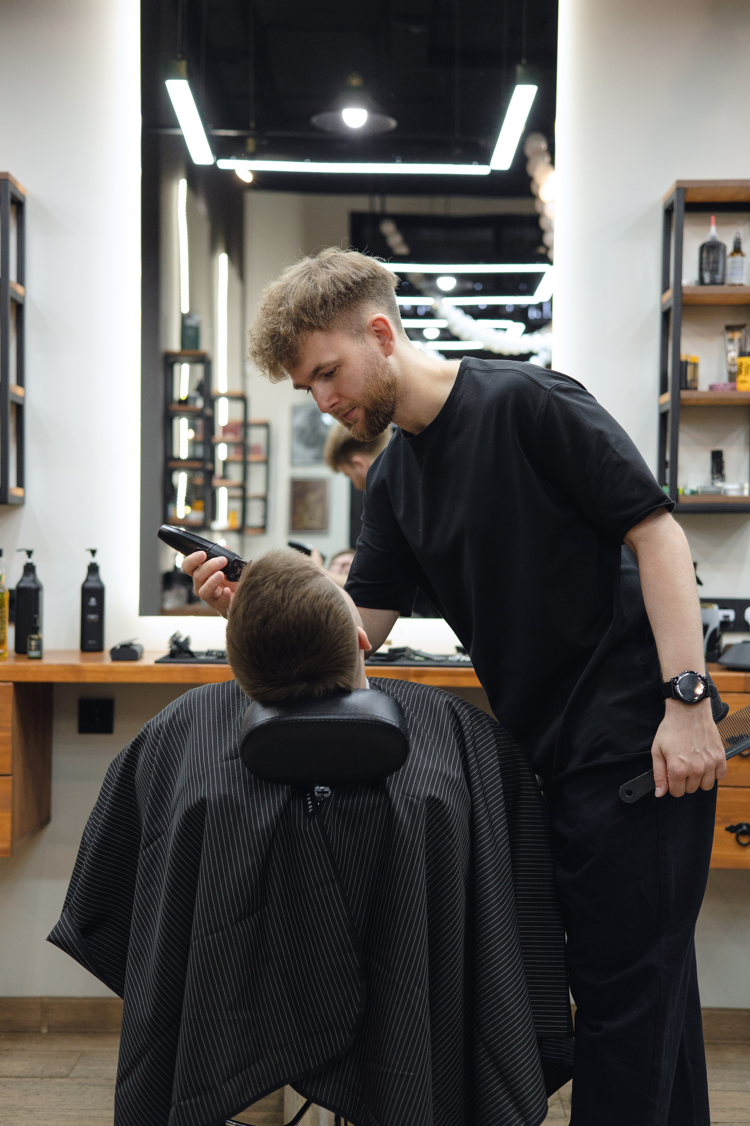 Prime (барбершоп). Фотограф в Санкт-Петербурге Осокина Елизавета