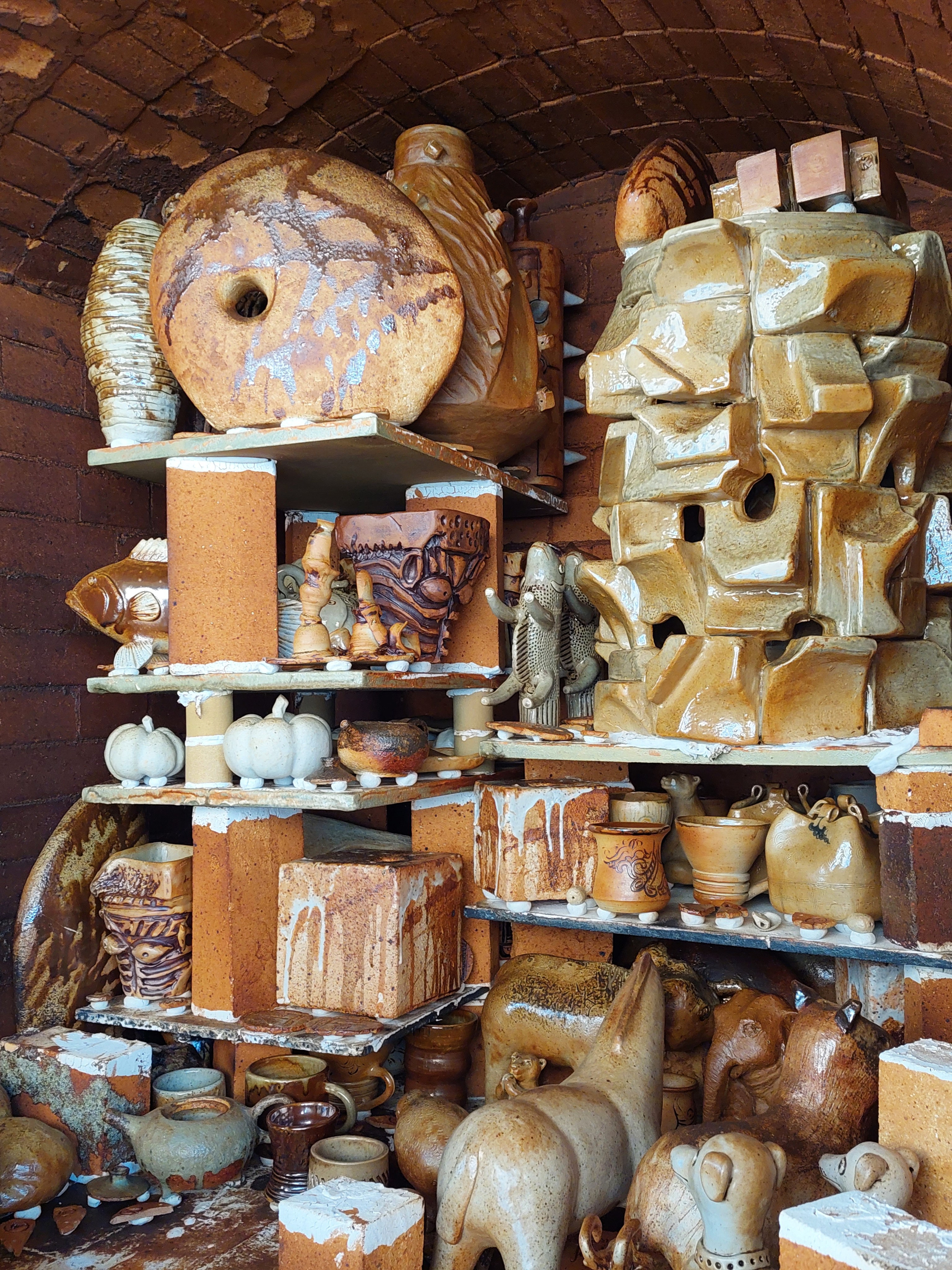 Дровяные обжиги. Мстинская Гончарня