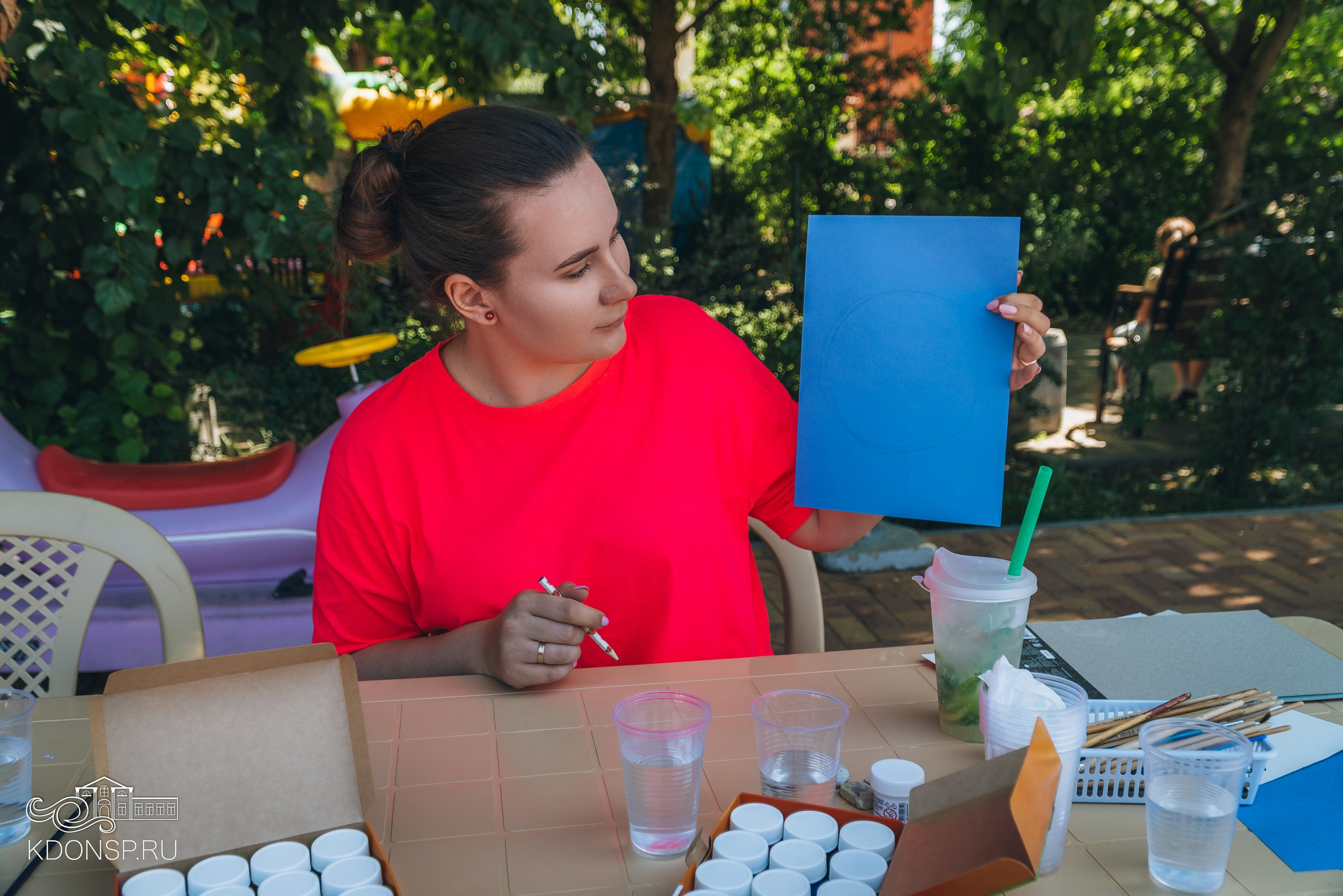 «Лето без интернета». Новотитаровский Дом культуры