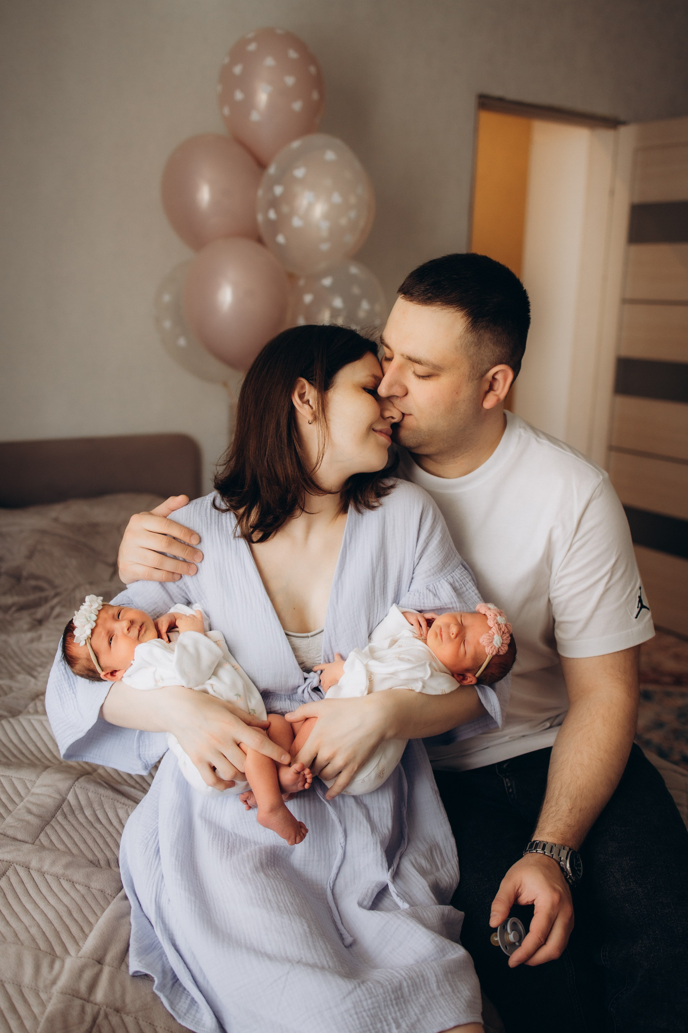 Любовь и Виктория. Семейный, ньюборн newborn фотограф, фотограф новорождённых в Санкт-Петербурге, Пушкине, Павловске. Павлова Анастасия
