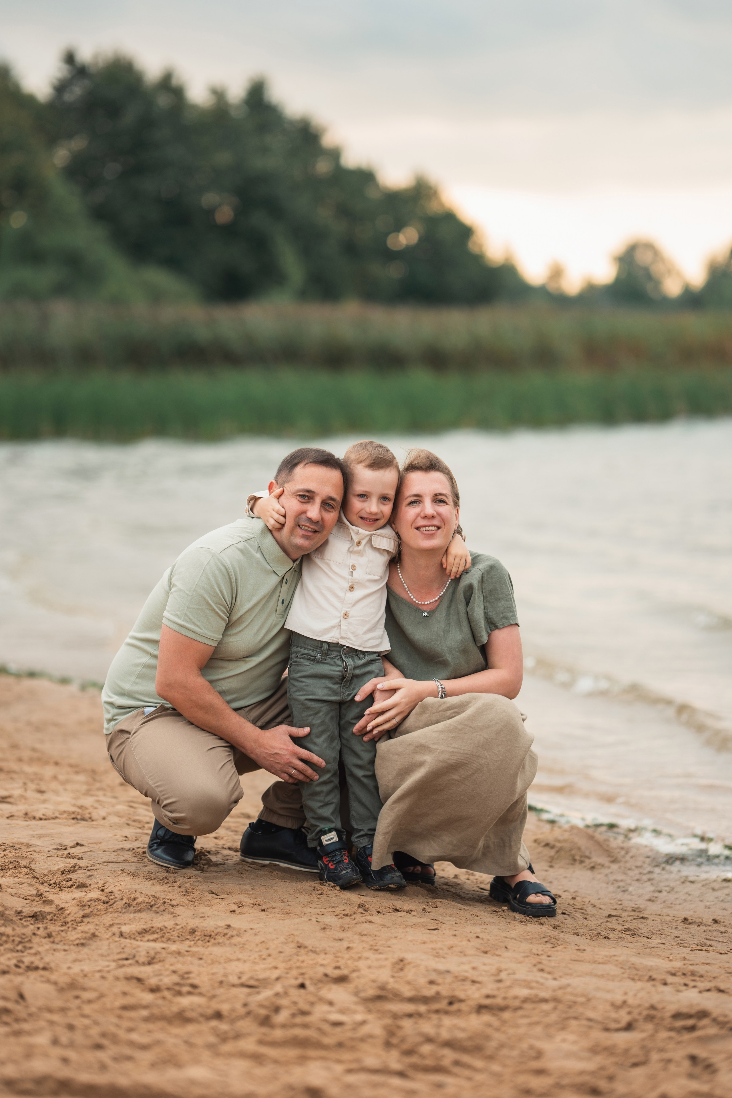ОЗЕРО. Семья Натальи. Фотограф Марта Козел. Гродно, Беларусь