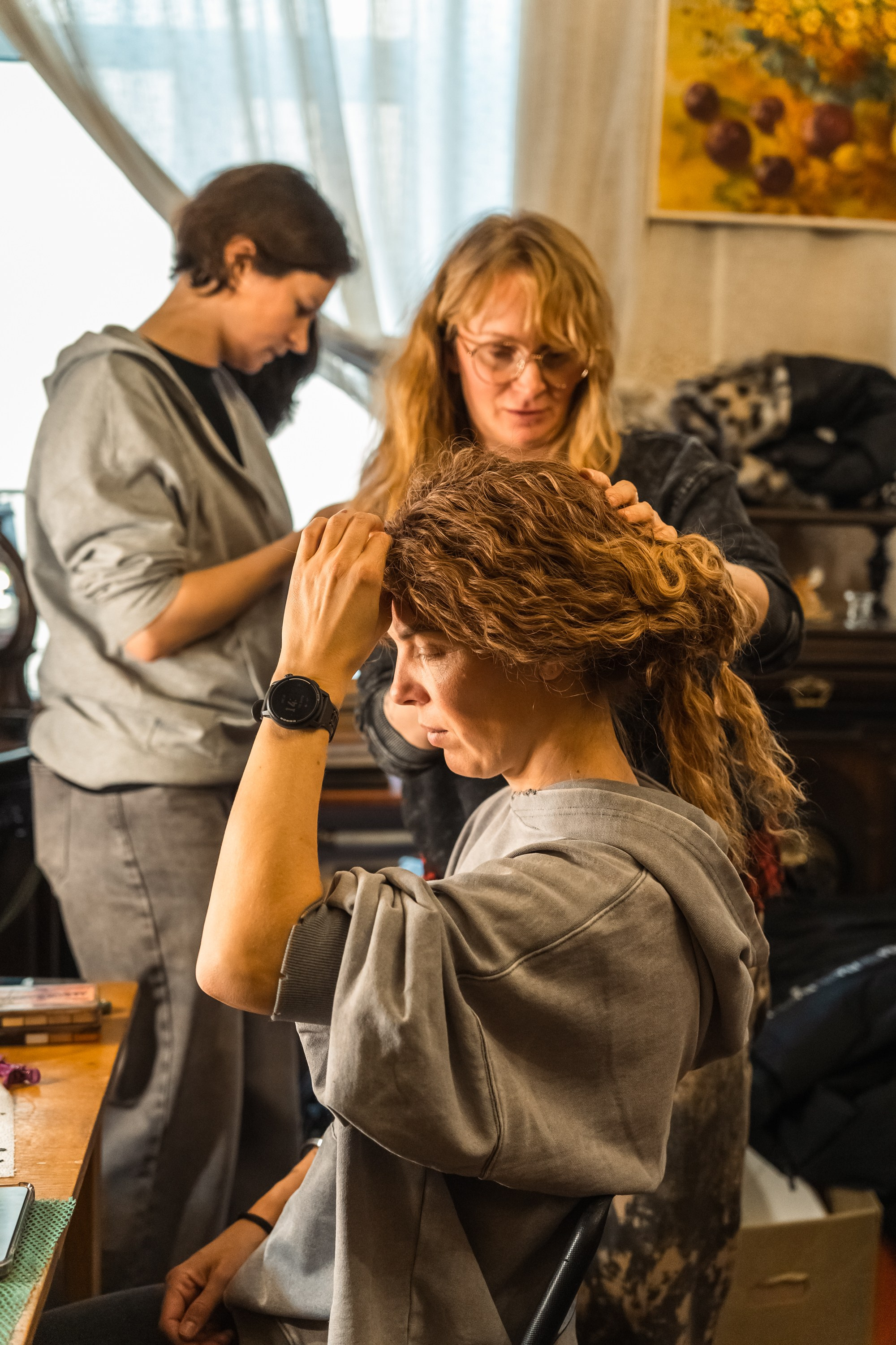 Backstage photo. Фотограф Анна Табулович
