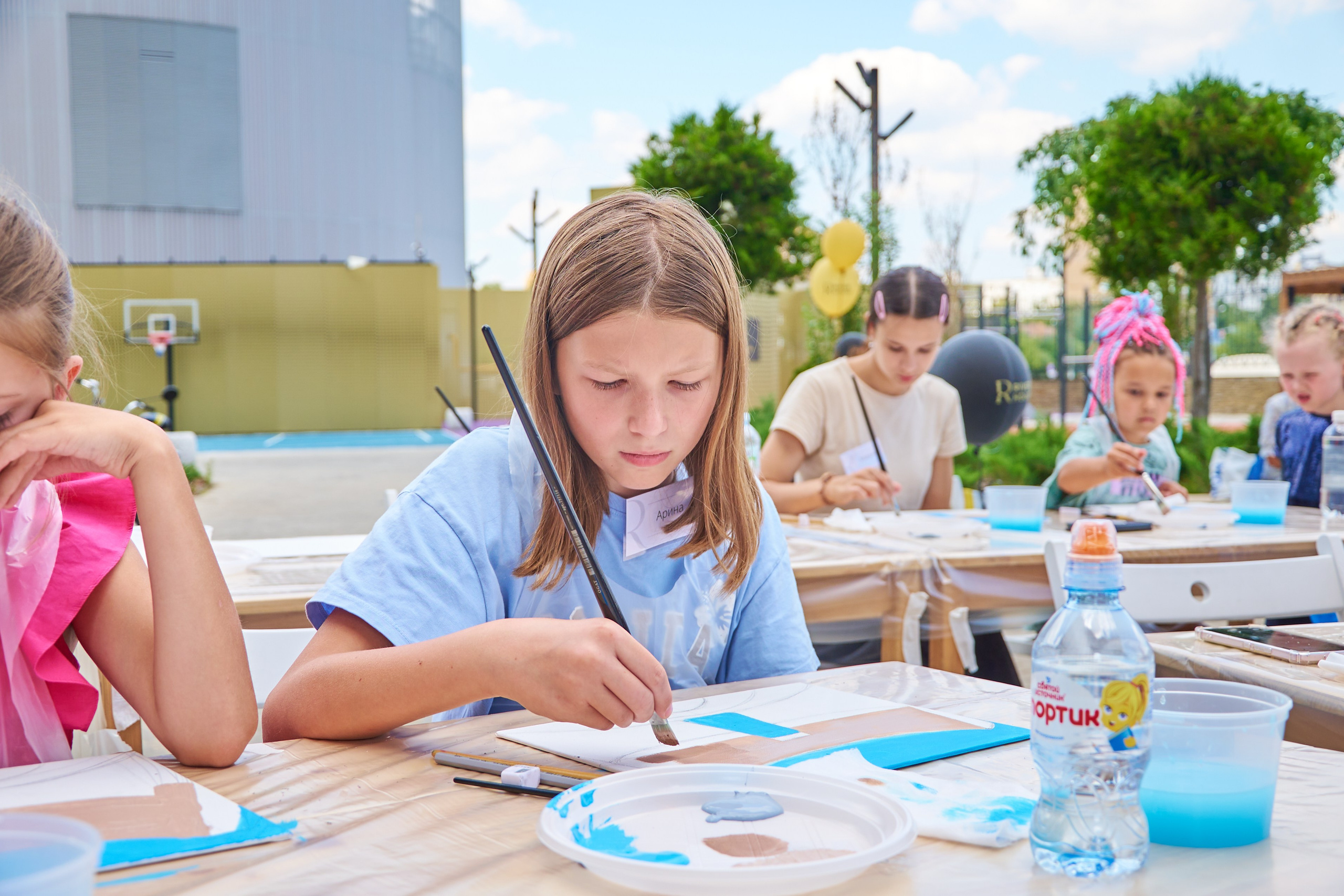 Мастер-класс по рисованию, Щелково, Ривер-хаус. Фотограф Щёлково