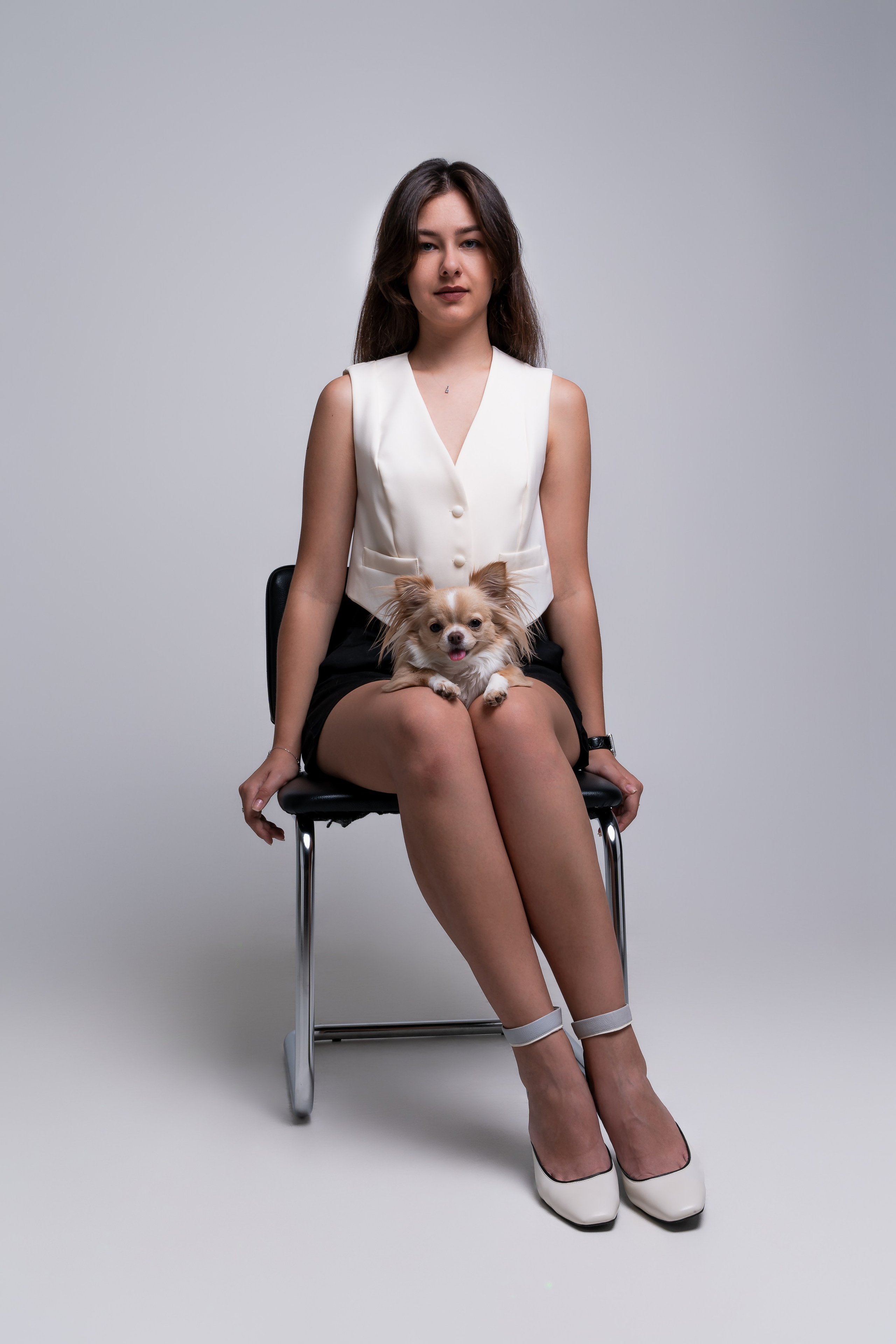 Катя и Мася: история в студии. Портретный и репортажный фотограф в Воронеже: Анастасия Пузикова