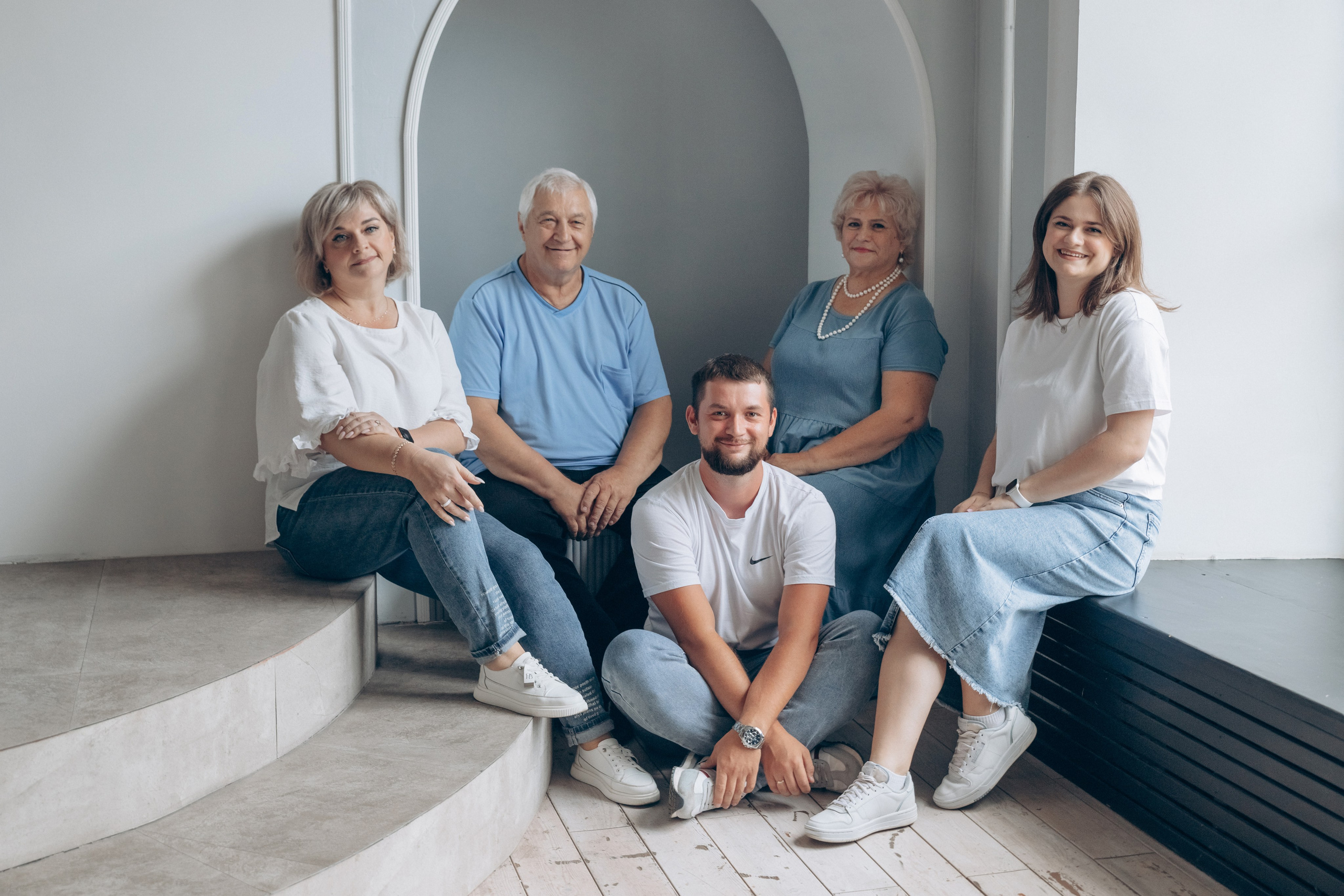 Семья Ольги. Фотограф Ногинск Электросталь Наталья Осетрова