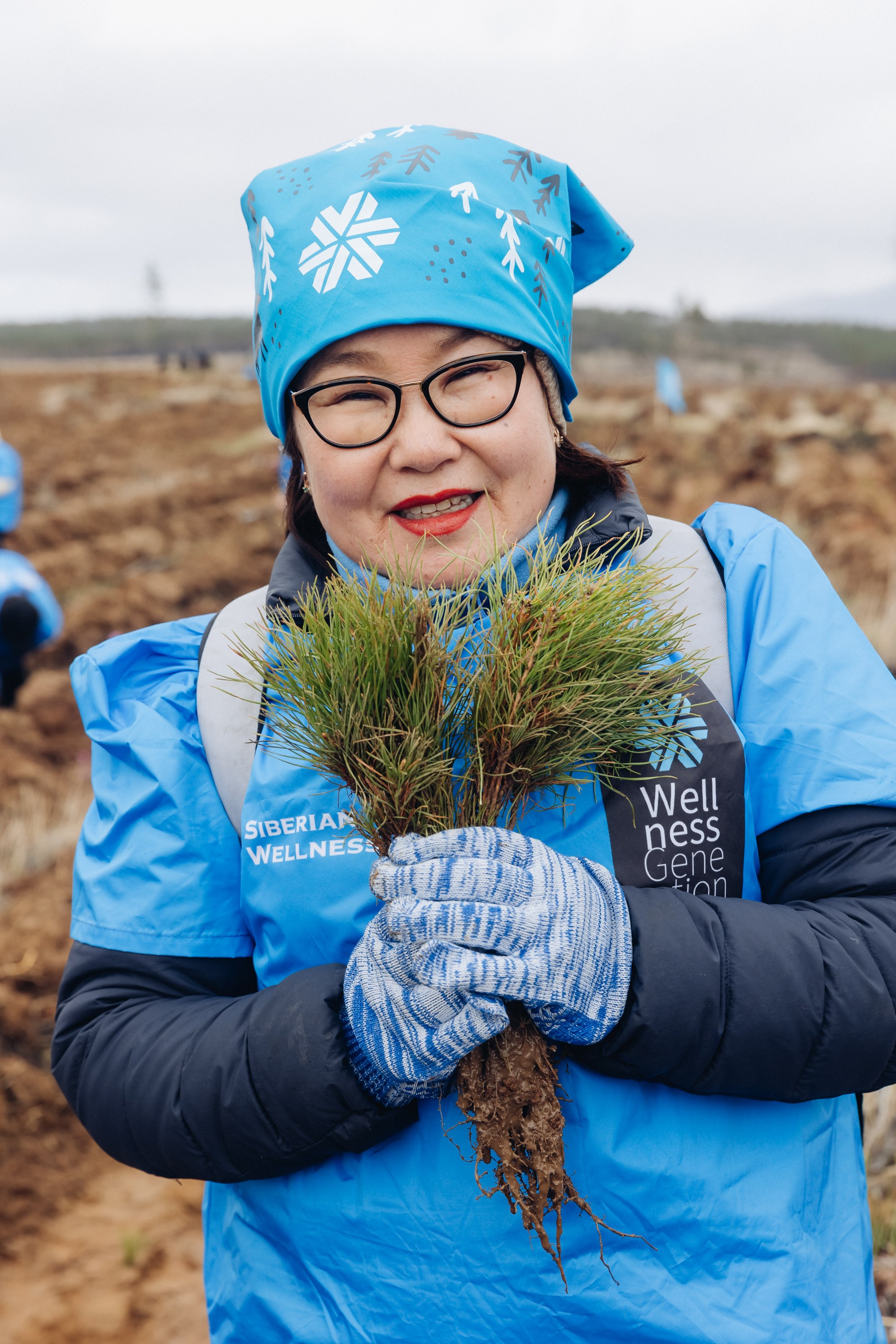 Siberian wellness. Ежегодная акция по посадке деревьев. Свадебный и семейный фотограф в Улан-Удэ