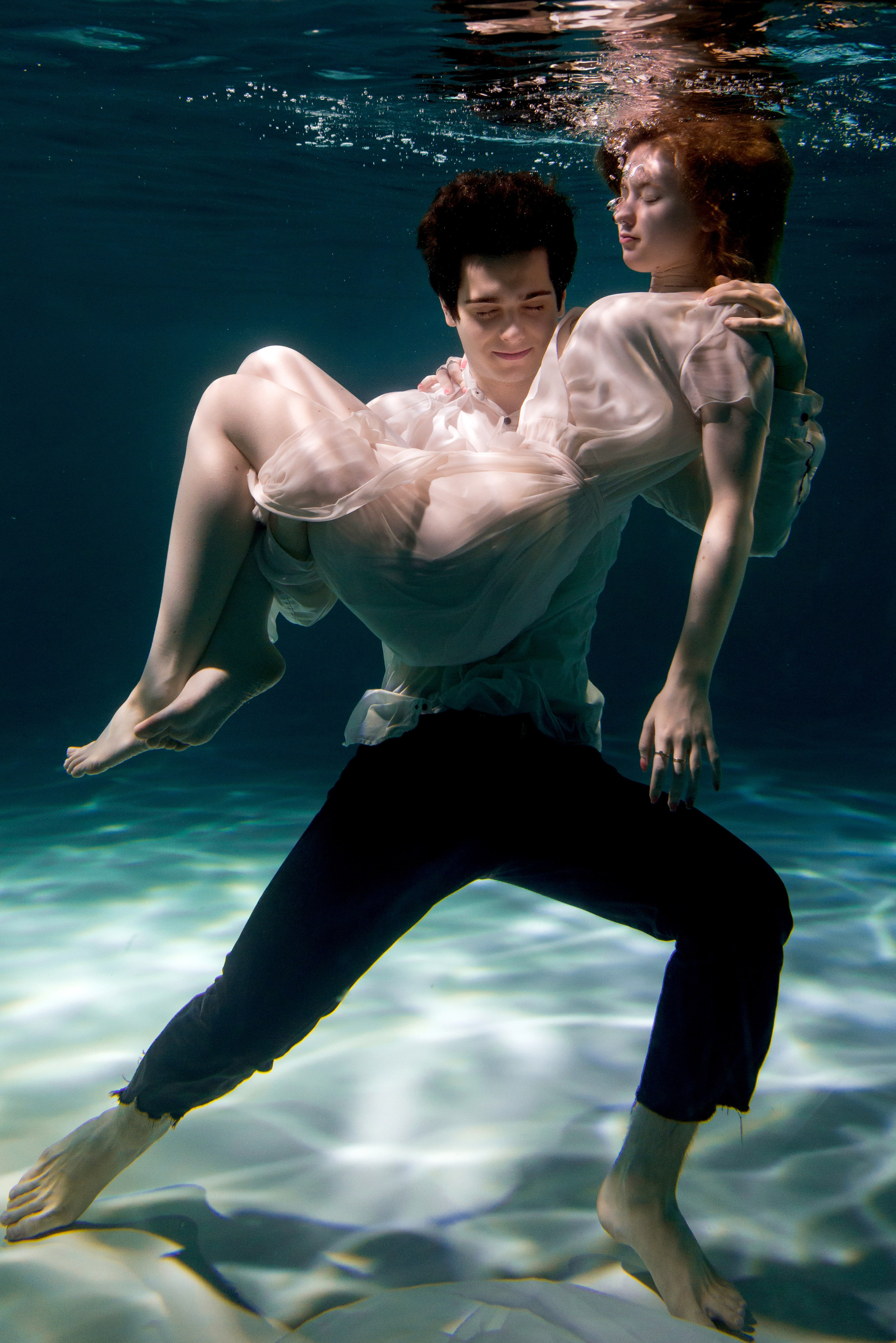 Под водой. Фотограф и дизайнер в Москве Екатерина Лобачева