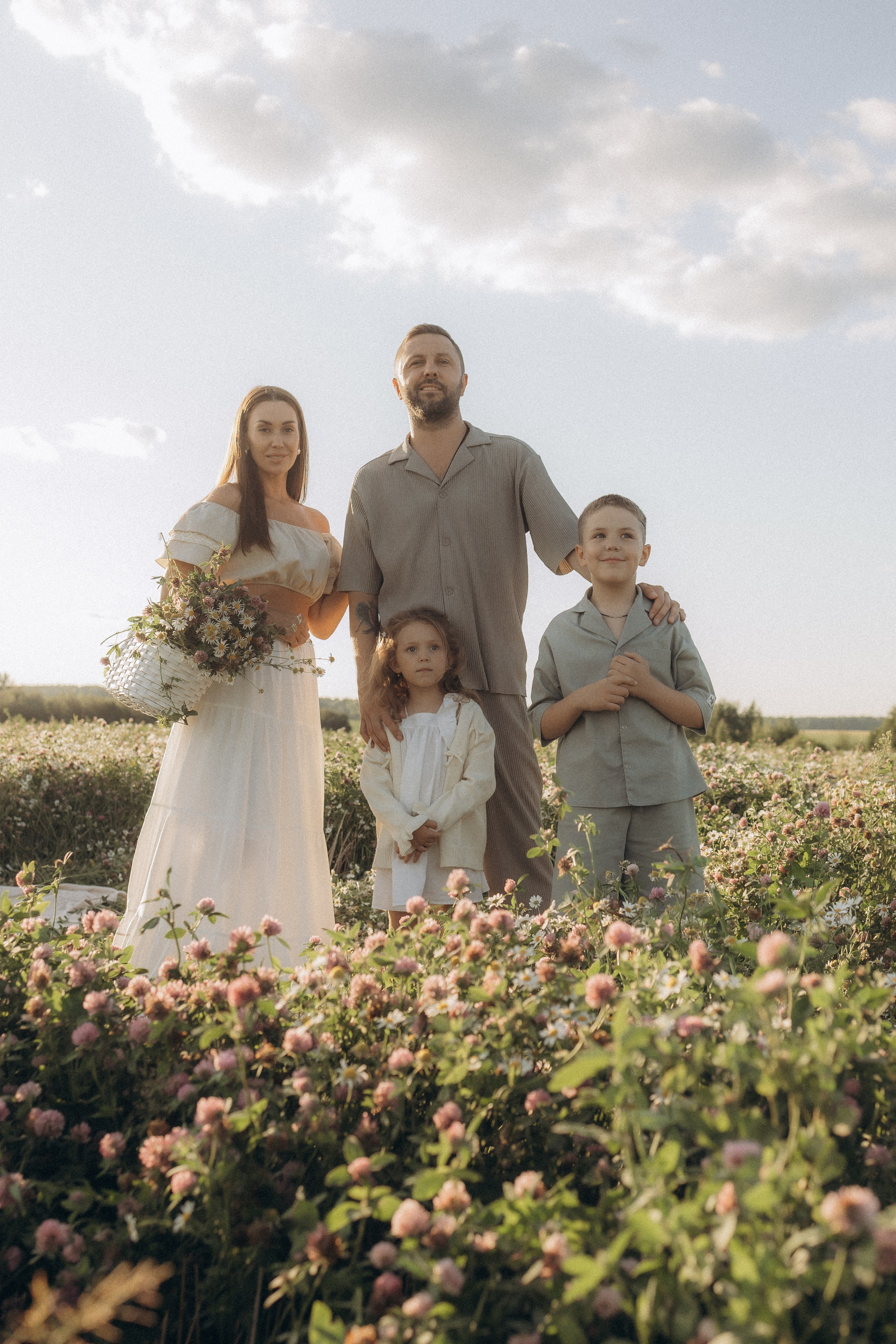 Семейная в ромашках. Эльвира Галимьянова — семейный фотограф Екатеринбурга