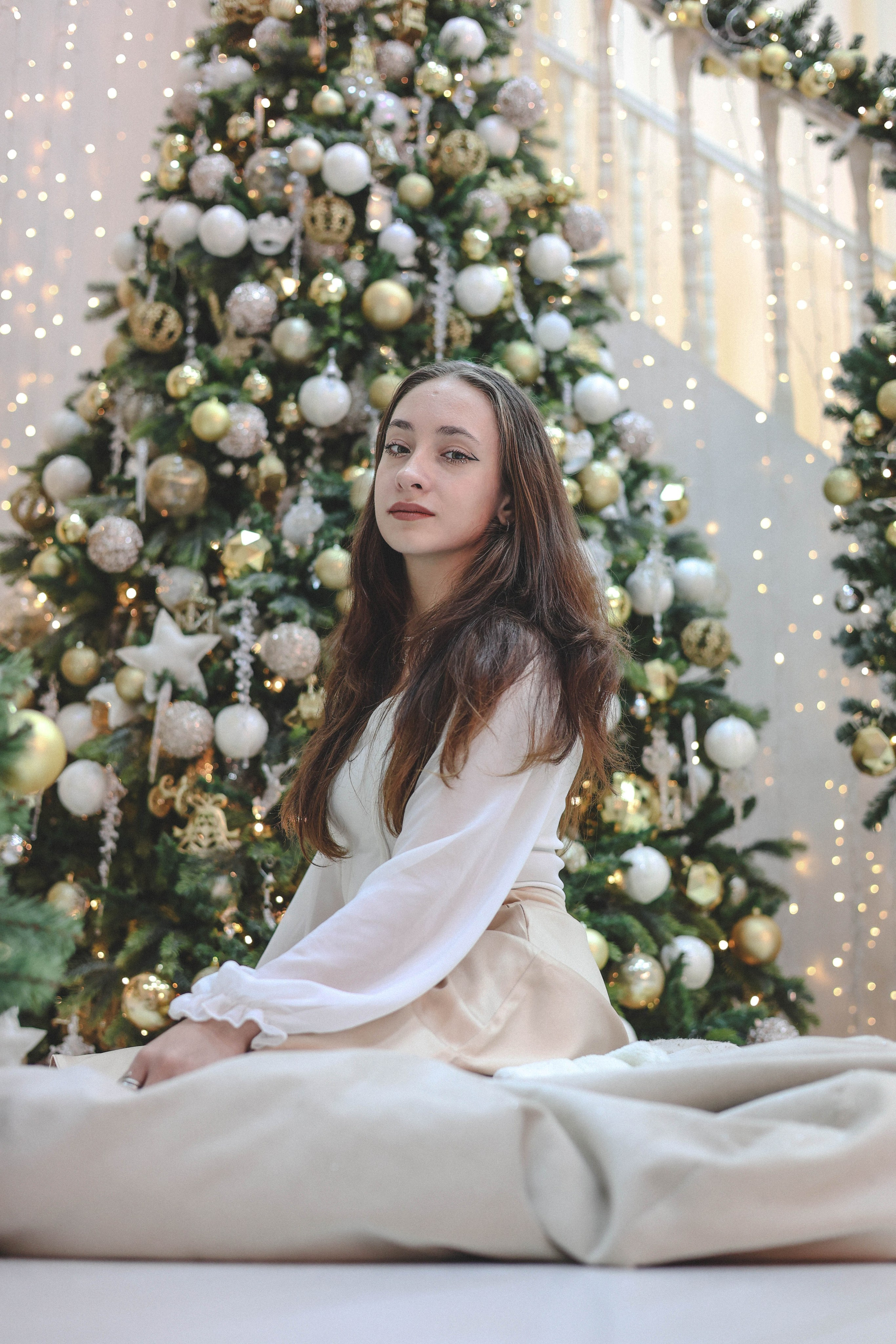 Новогодняя история «Ирина и ее семья». Фотограф в Москве Анастасия Калинина