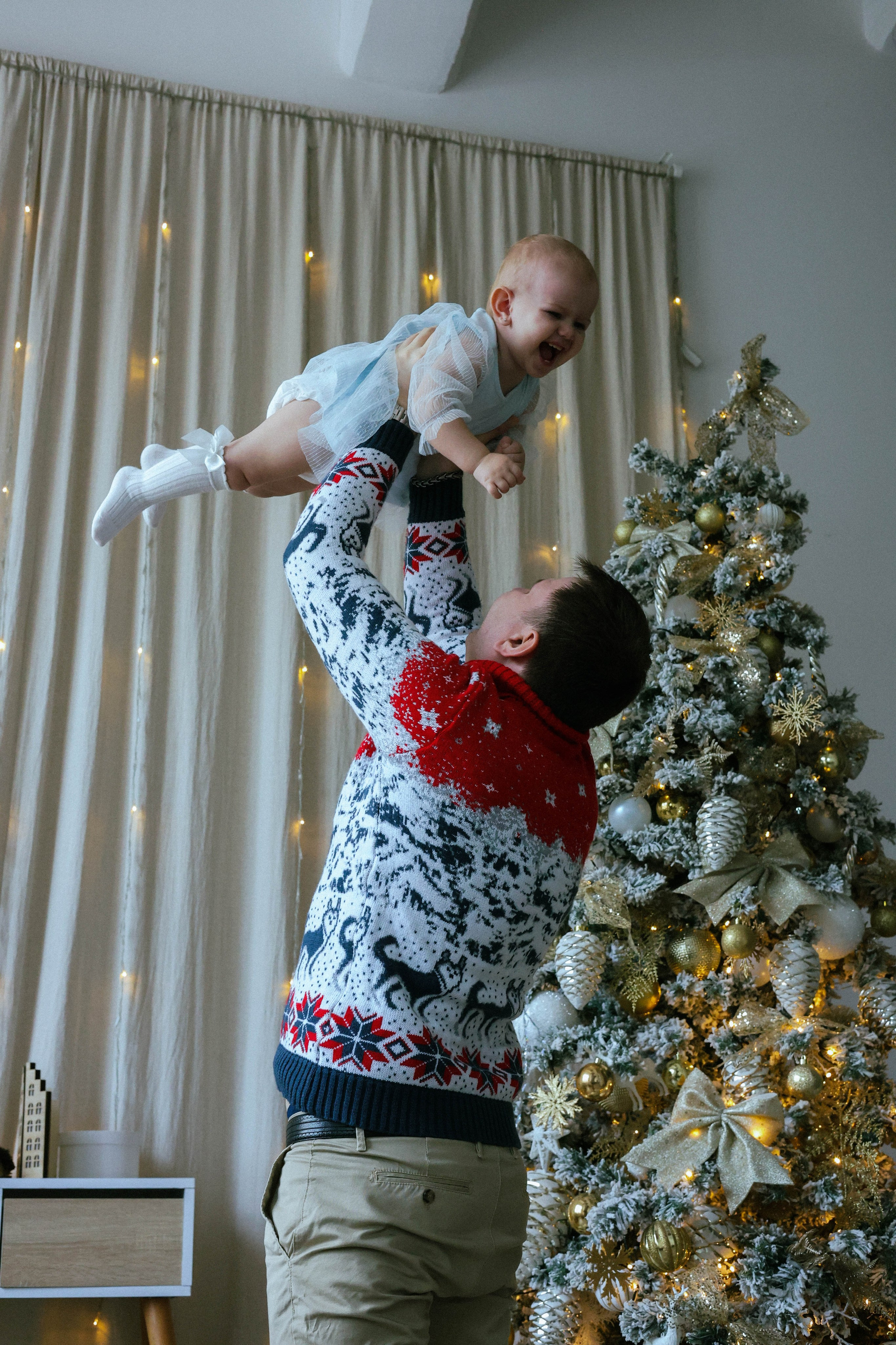 Новогодняя история «Ирина и ее семья». Фотограф в Москве Анастасия Калинина