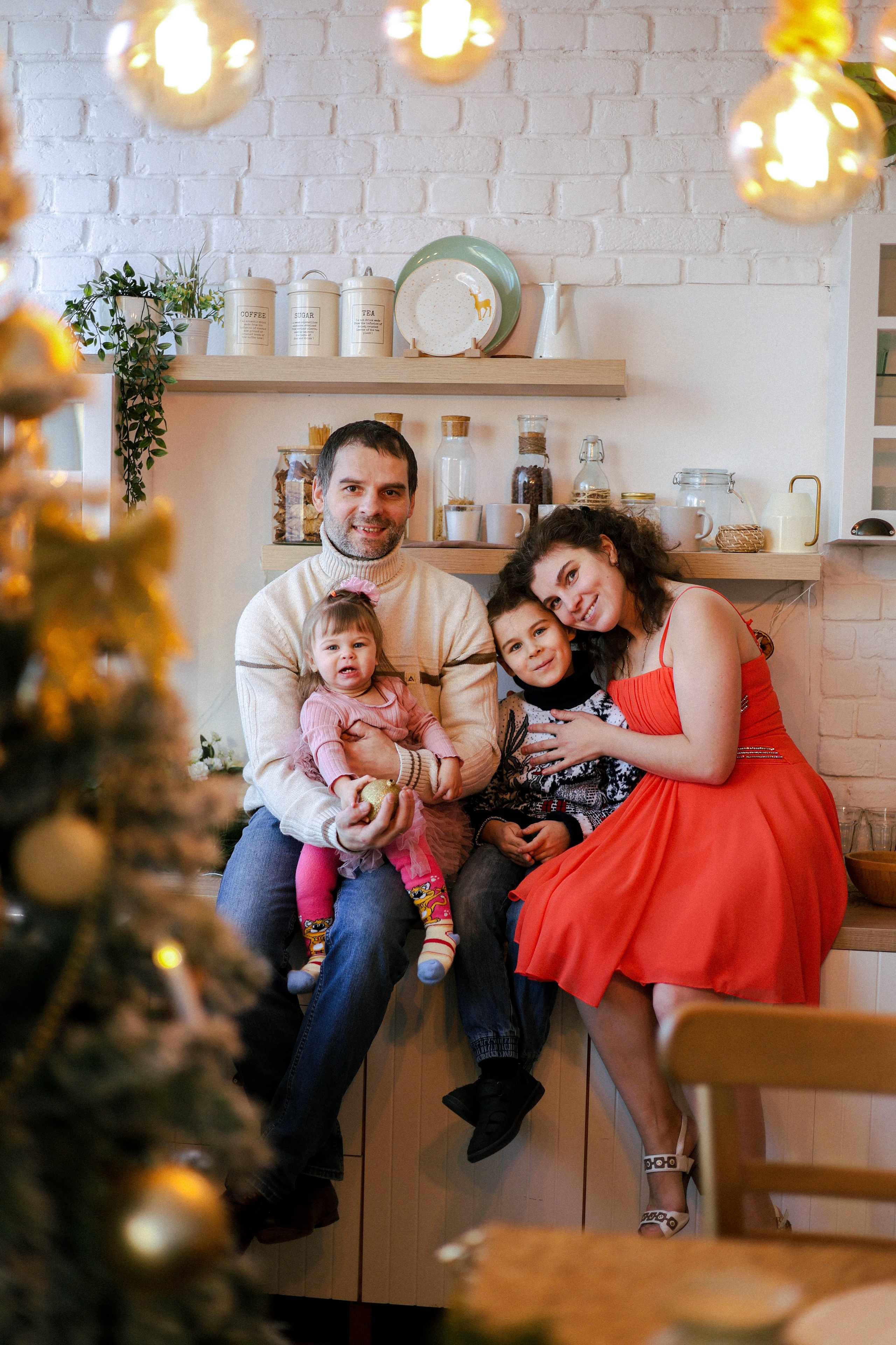 Новогодняя история «Нелля и ее семья». Фотограф в Москве Анастасия Калинина