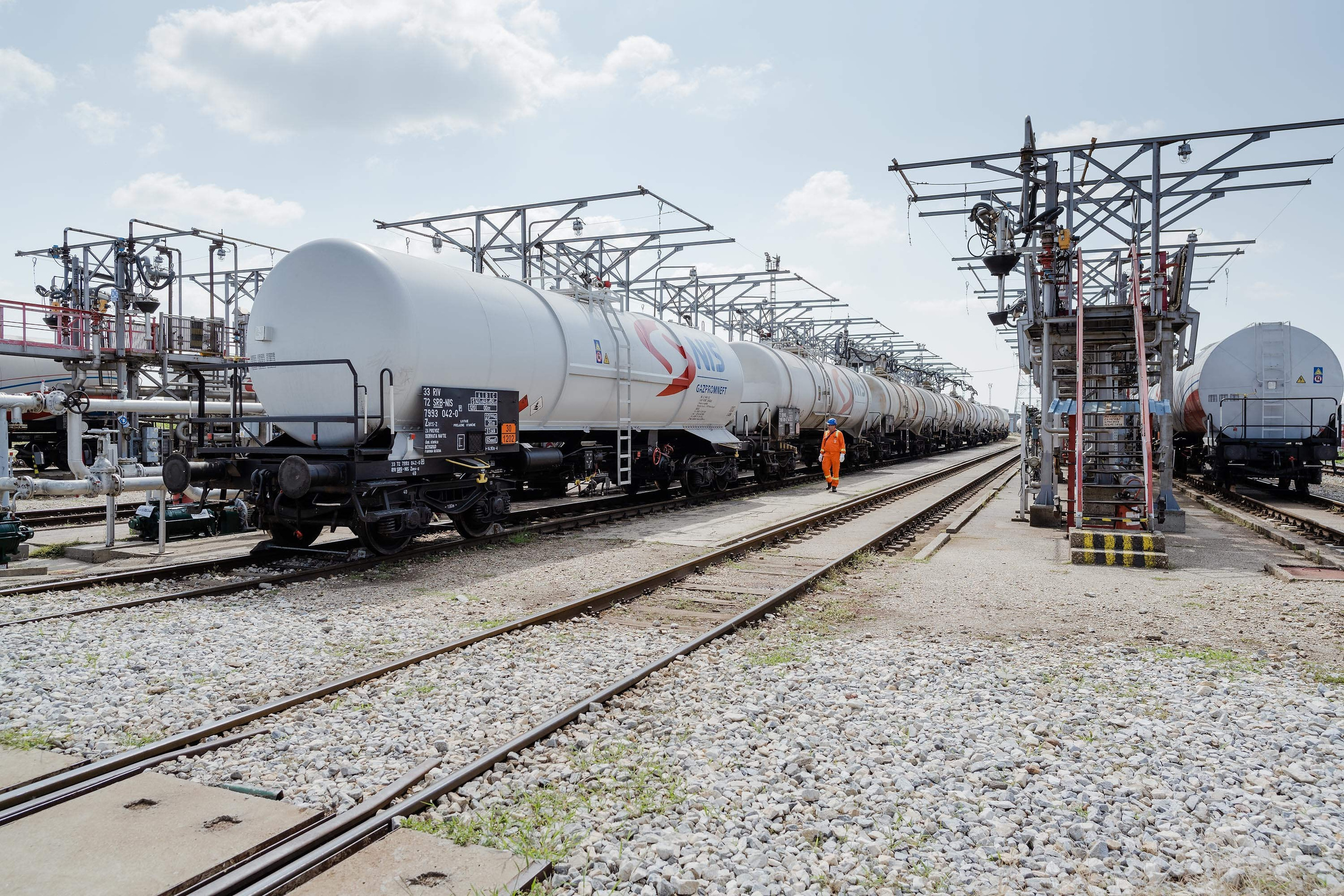 Промышленная фотосъемка мощностей Нефтяной Индустрии Сербии. Стоян Васев — фотограф в Москве