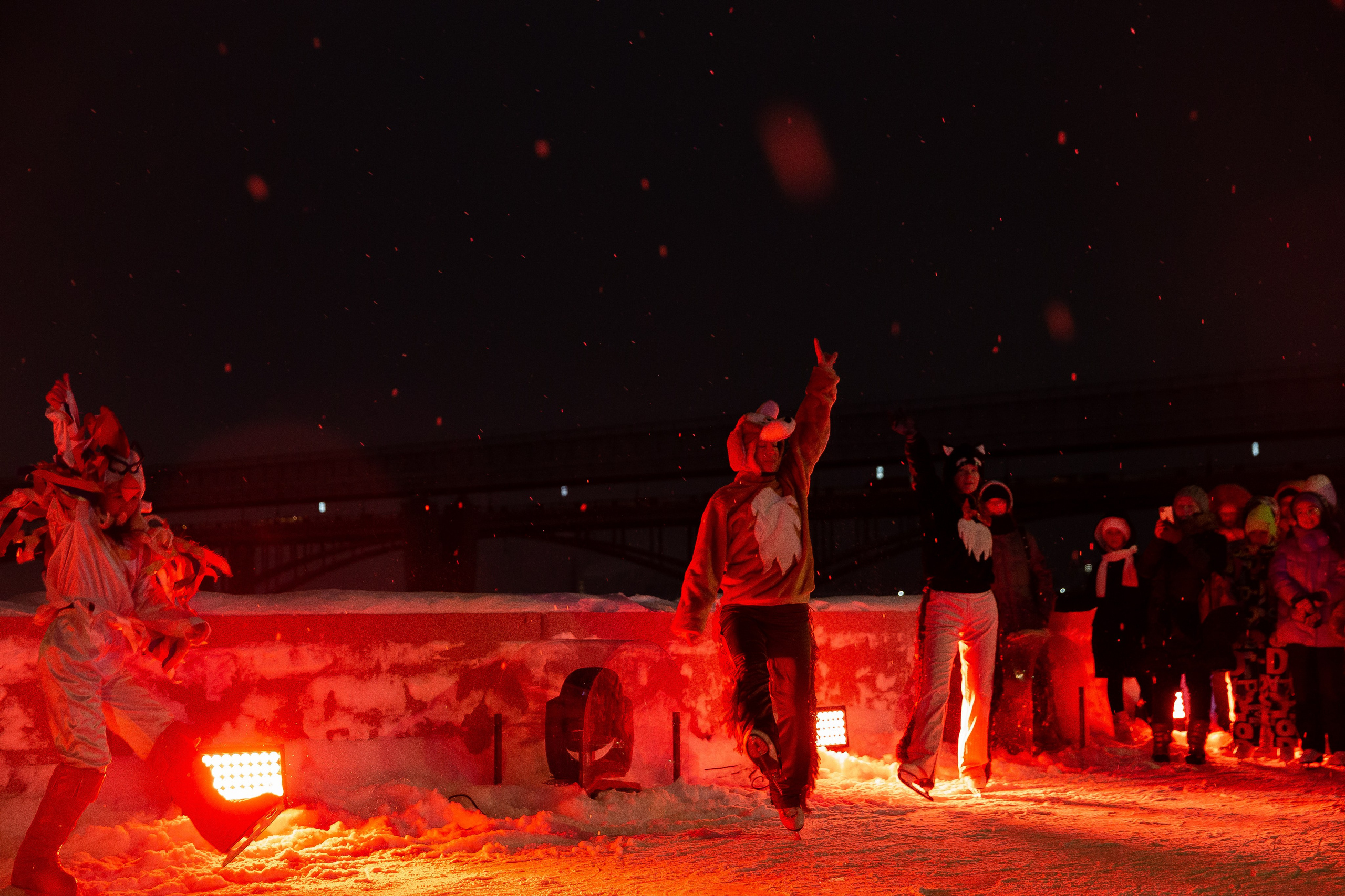 Открытие катка — Набережная Новосибирска. Свадебный Фотограф Илья Чепайкин. Калининград
