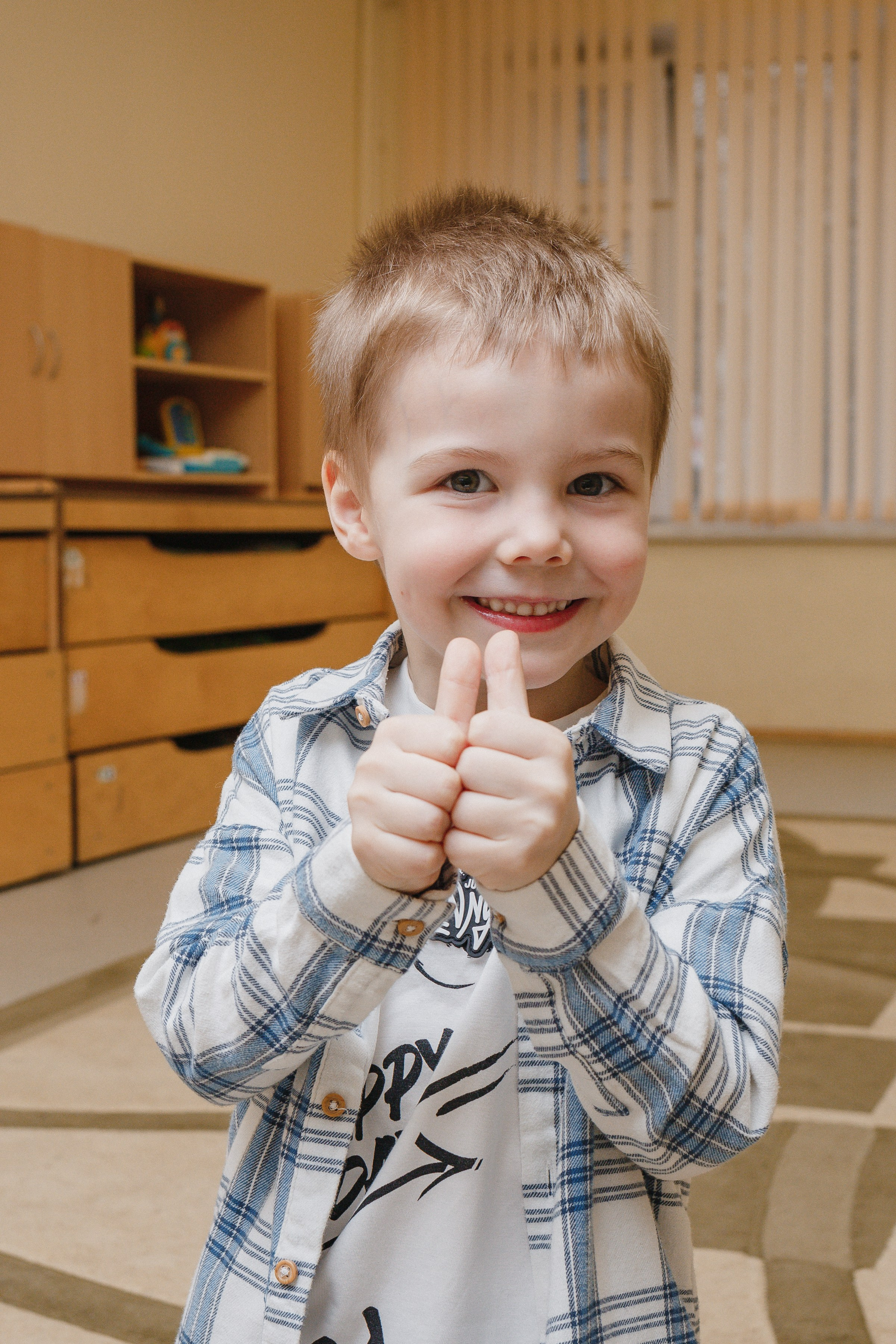 Съемка в садике. Семейный фотограф Николаева Ольга
