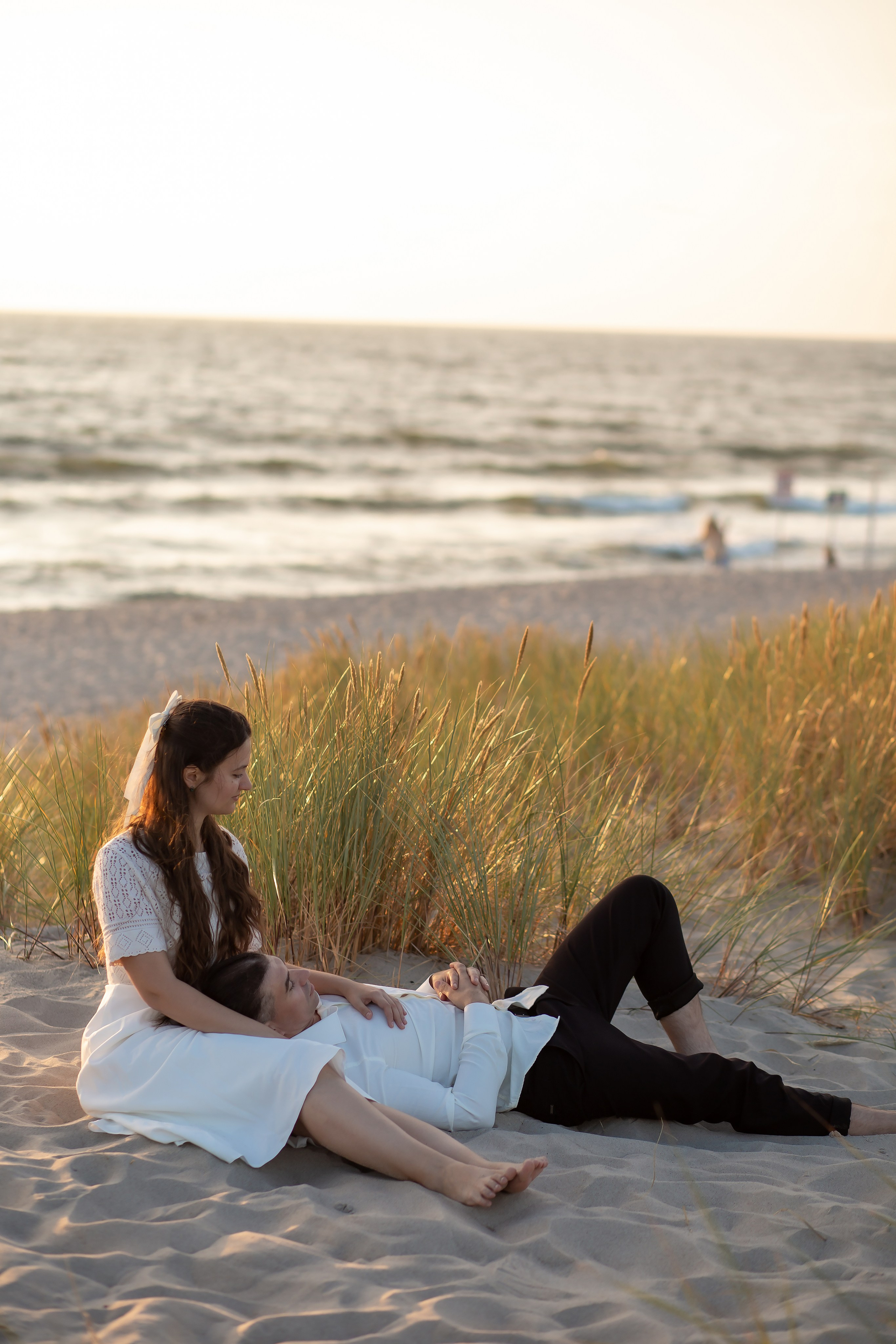 Ирина и Данил. Закат. Фотограф в Калининграде Решетникова Алина