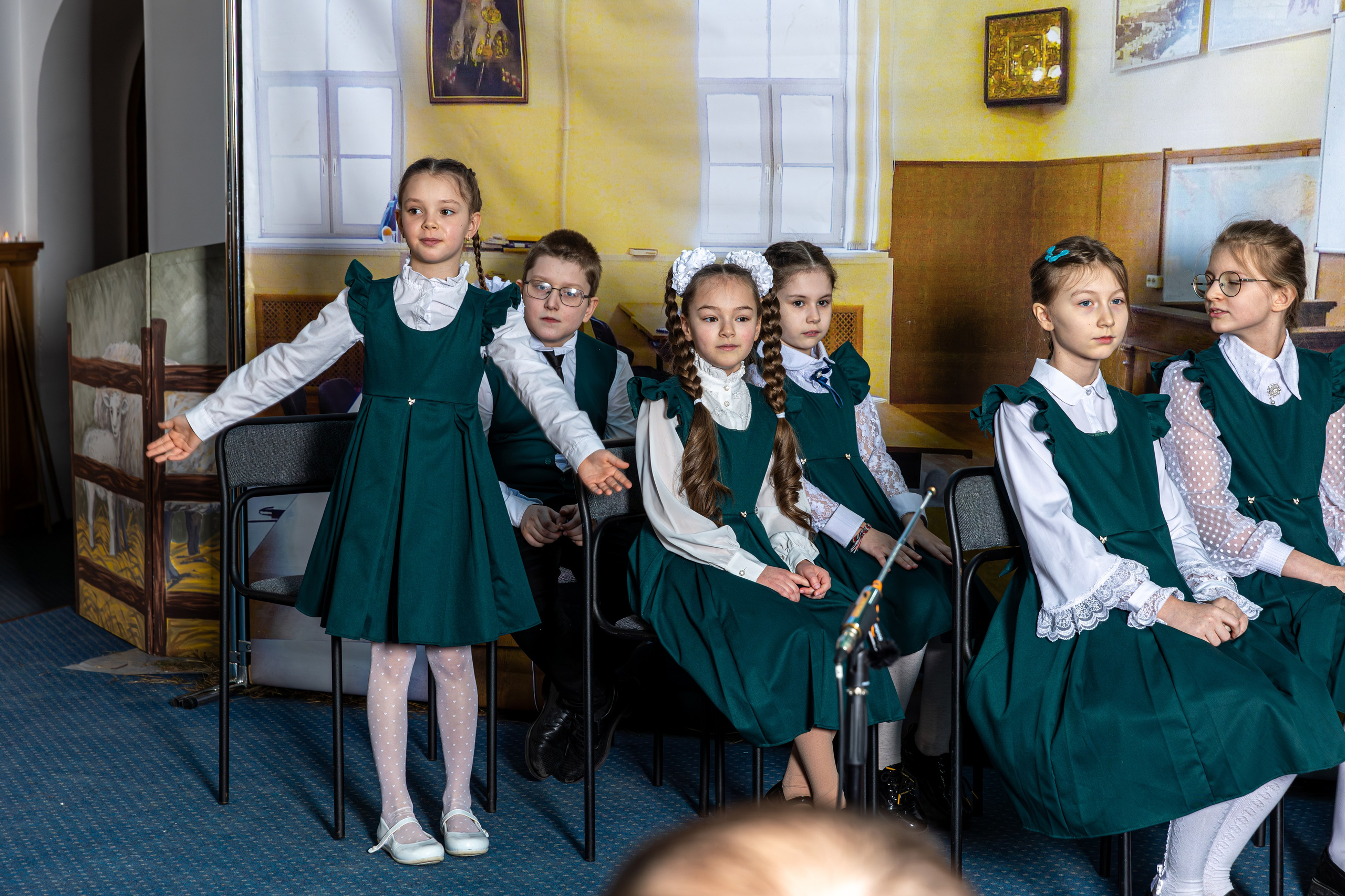 Рождество Воскресная школа 2025. Фотограф Таинств Крещение и Венчания г. Магадан Власова Ульяна