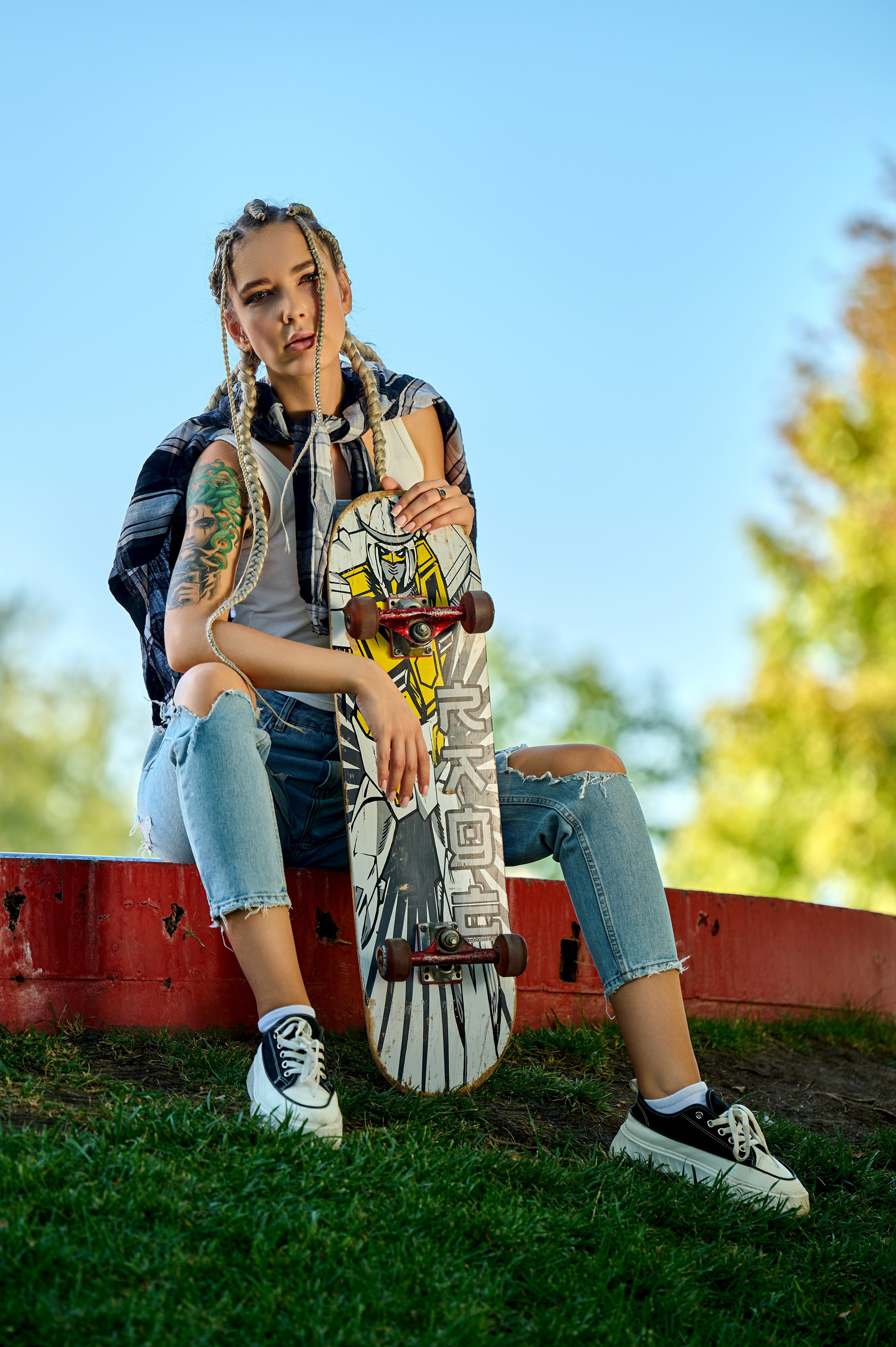 Скейтбордистка. Свадебный, семейный фотограф в Краснодаре