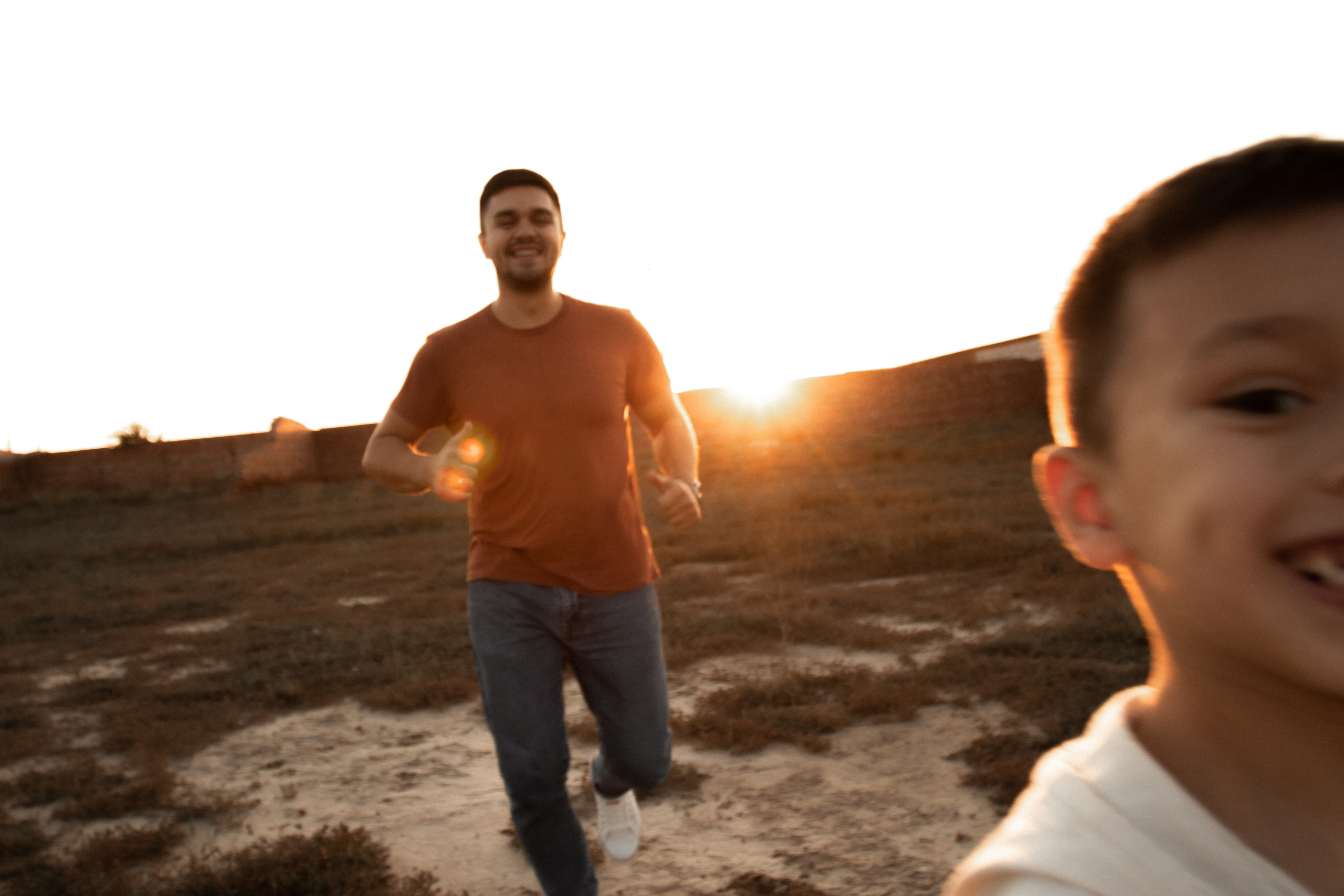 Папа и сын. Главная