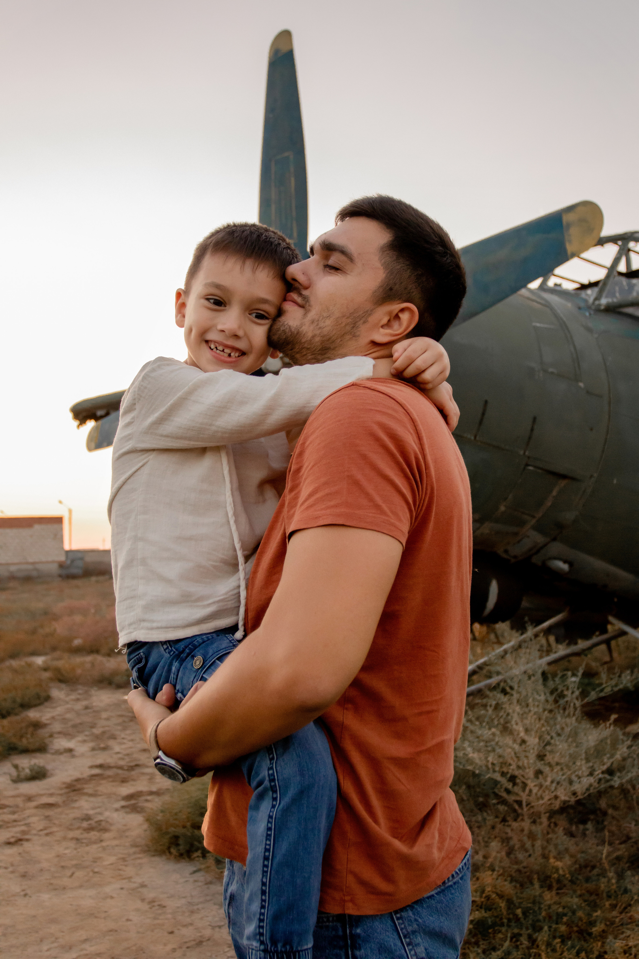 Папа и сын. Главная