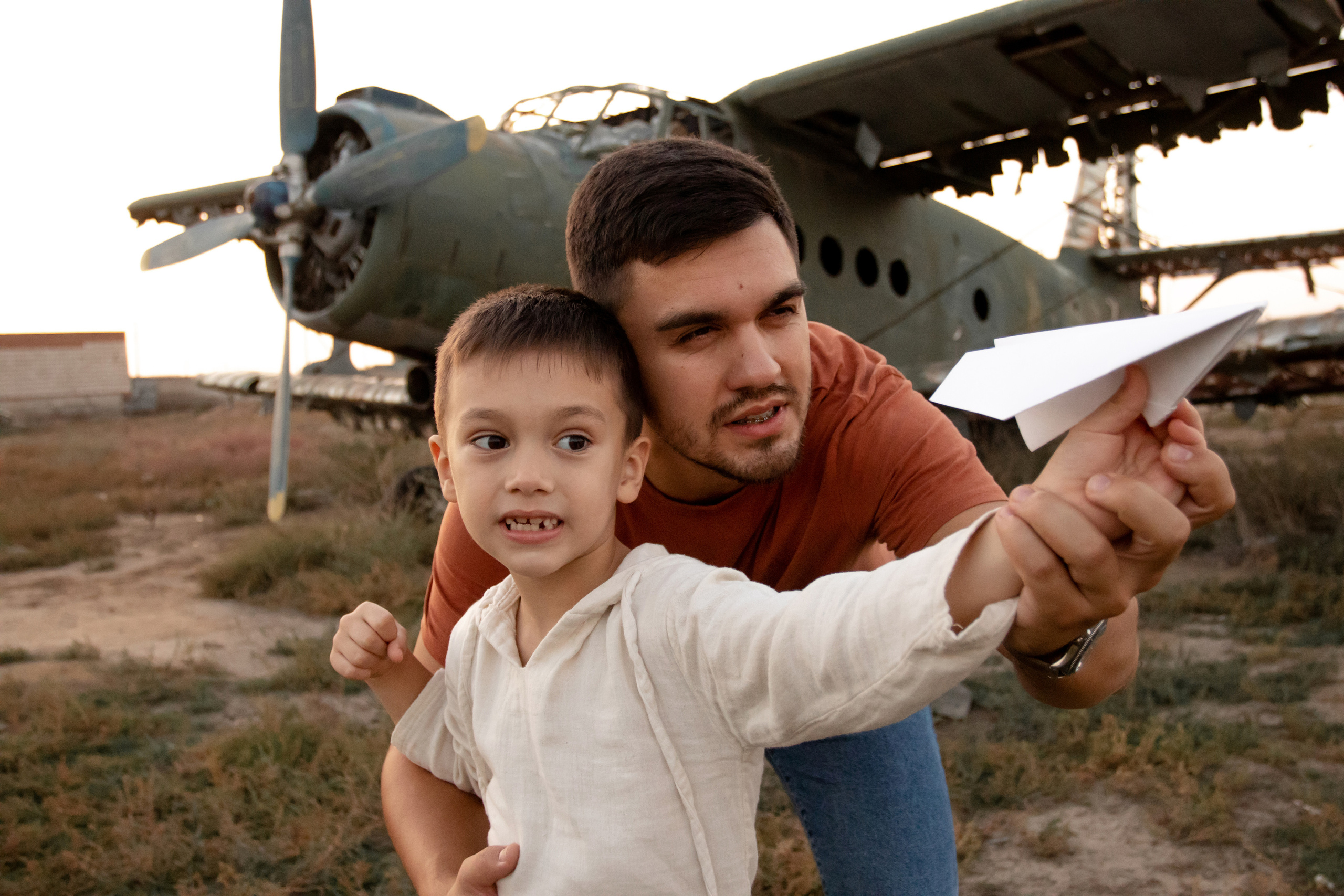 Папа и сын. Главная