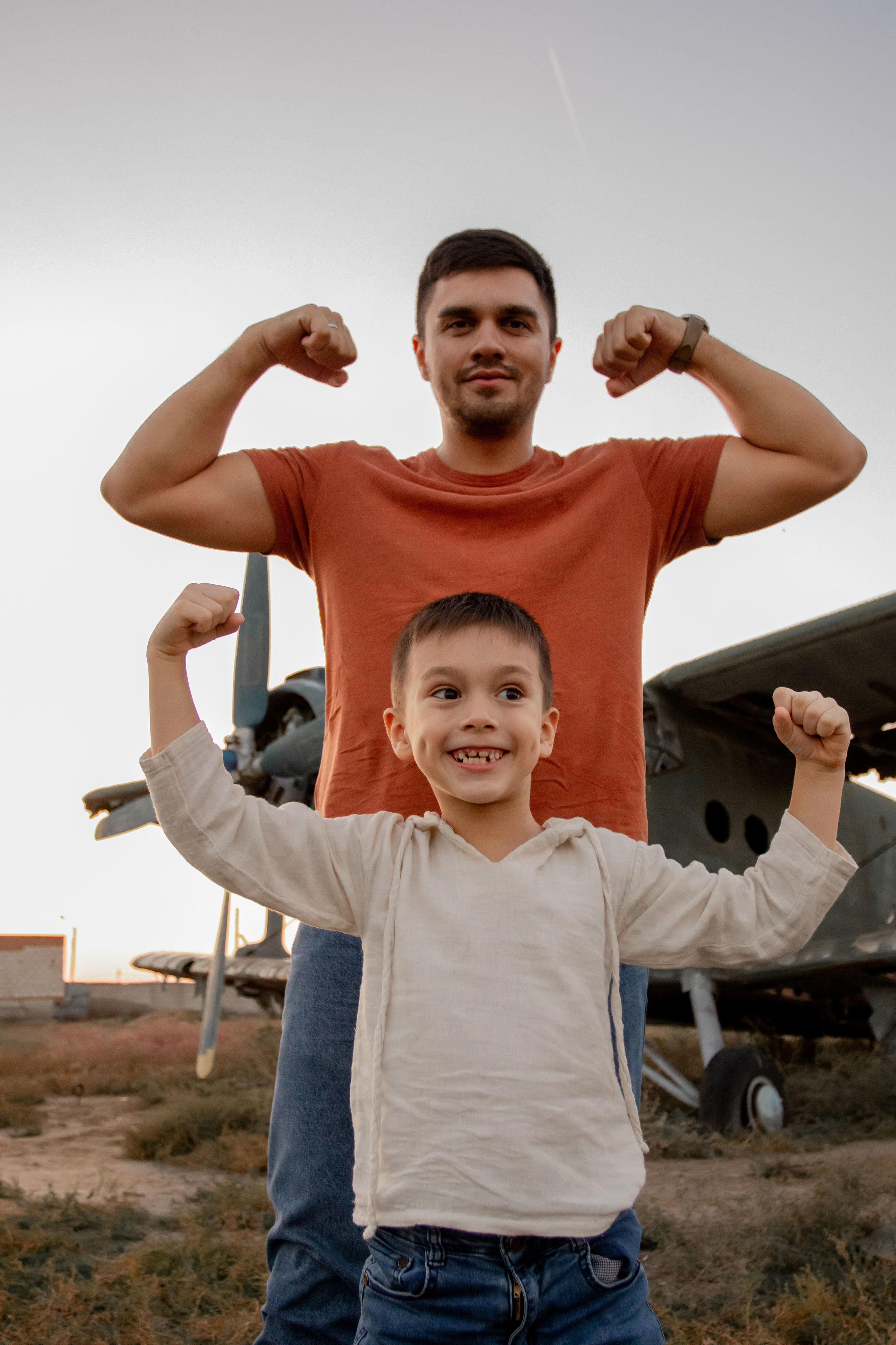 Папа и сын. Главная