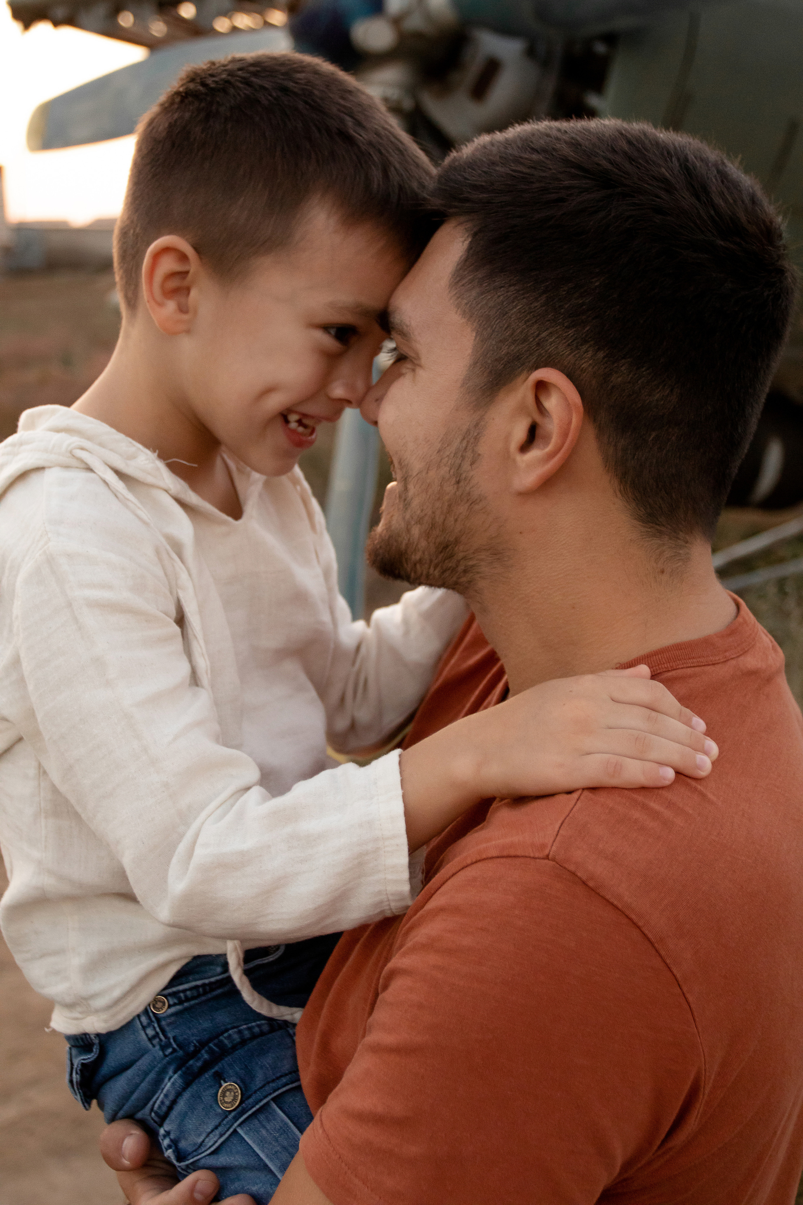 Папа и сын. Главная